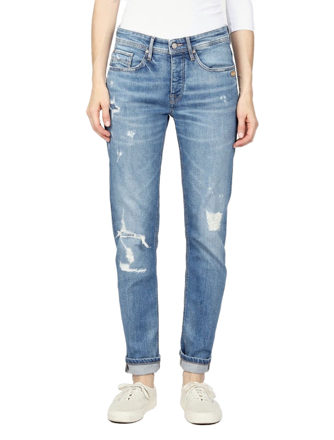 GANG Boyfriend-Jeans Gang Nica Pant (1-tlg) Cooler, androgyner Look