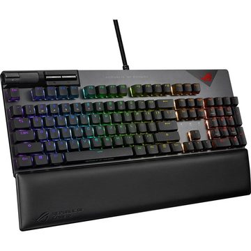 Asus Flare II Gaming-Tastatur (Deutsches Layout 8000 Hz Polling-Rate RGB-Beleuchtung)