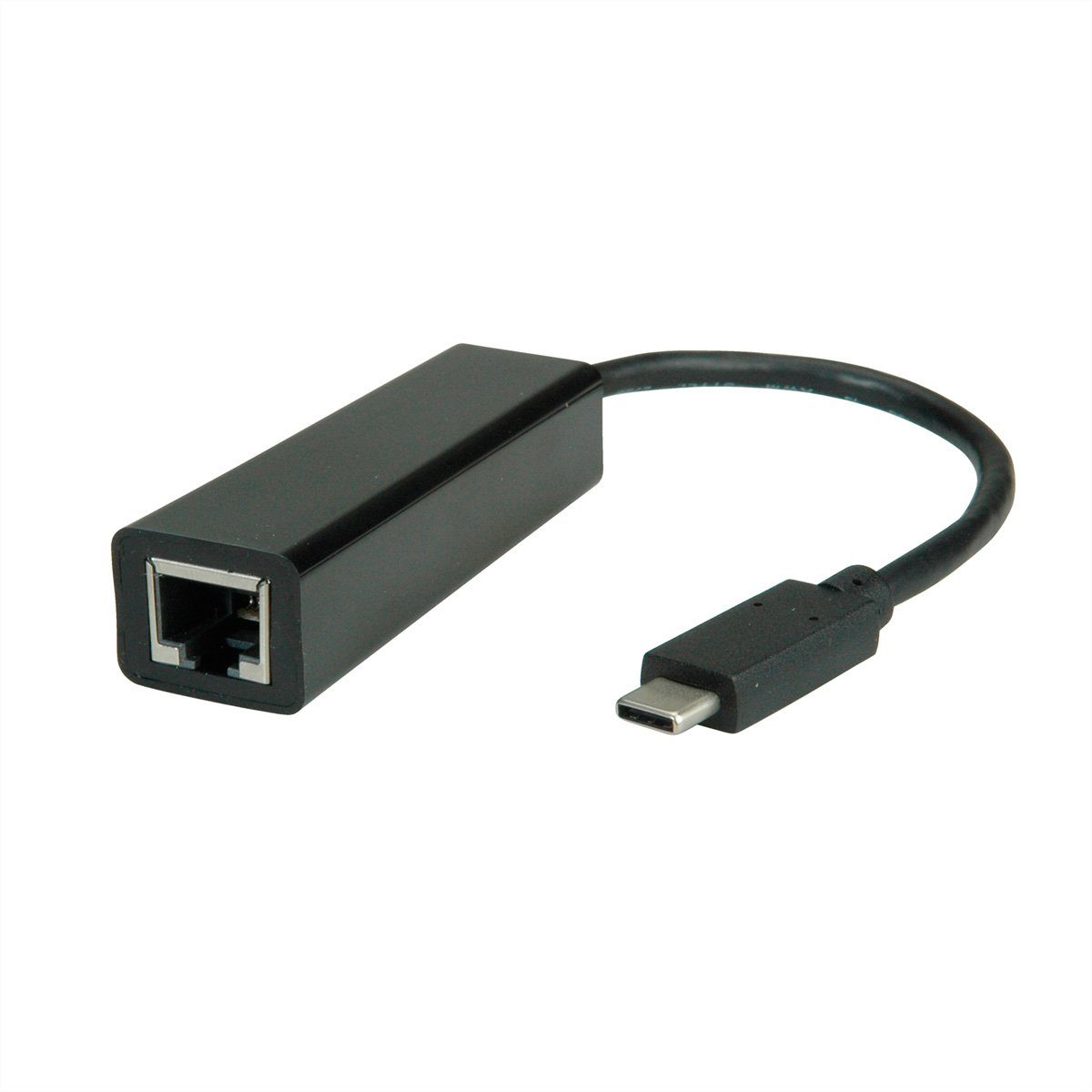 VALUE USB 3.2 Gen 2 Typ C zu Gigabit Ethernet Konverter Computer-Adapter, 13.0 cm