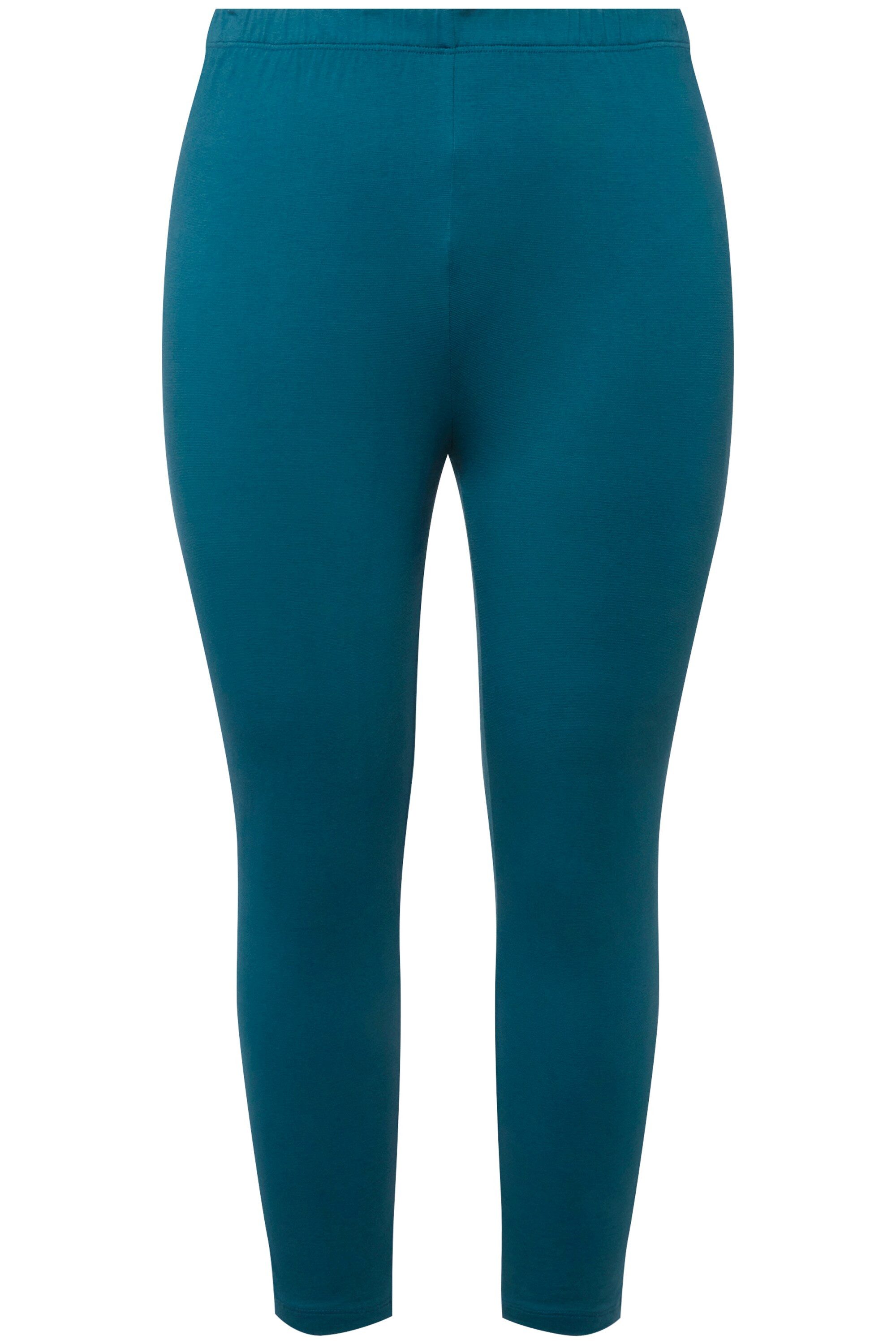 Ulla Popken Funktionshose 7/8-Leggings elastischer Bund bis Gr. 66/68 günstig online kaufen