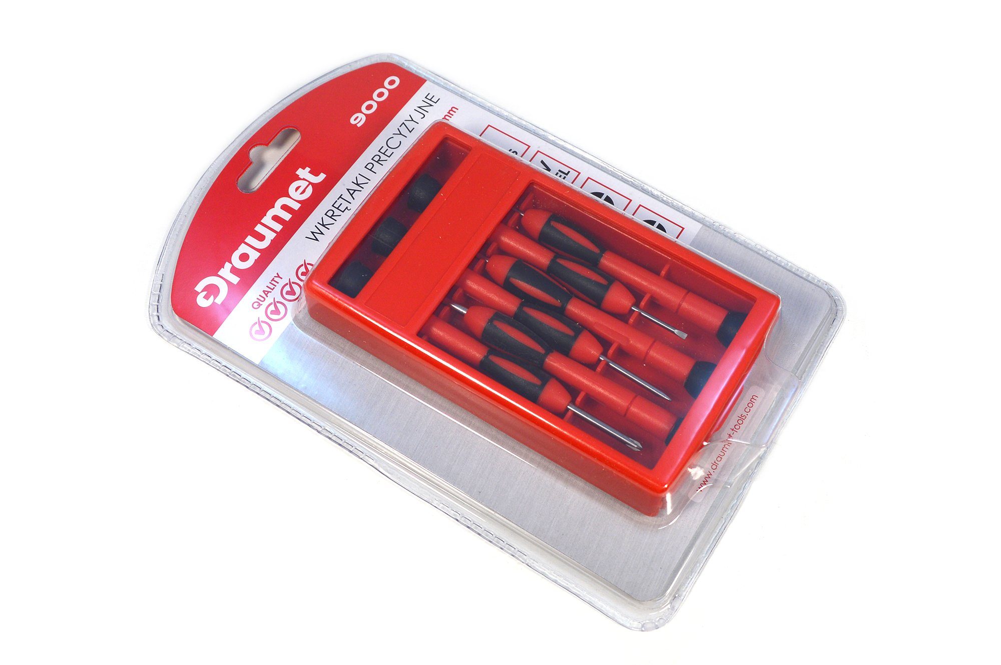 Draumet Schraubendreher Präzisionsschraubendreher Schraubendreher Schraubenzieher Set 6 tlg, (1 St)