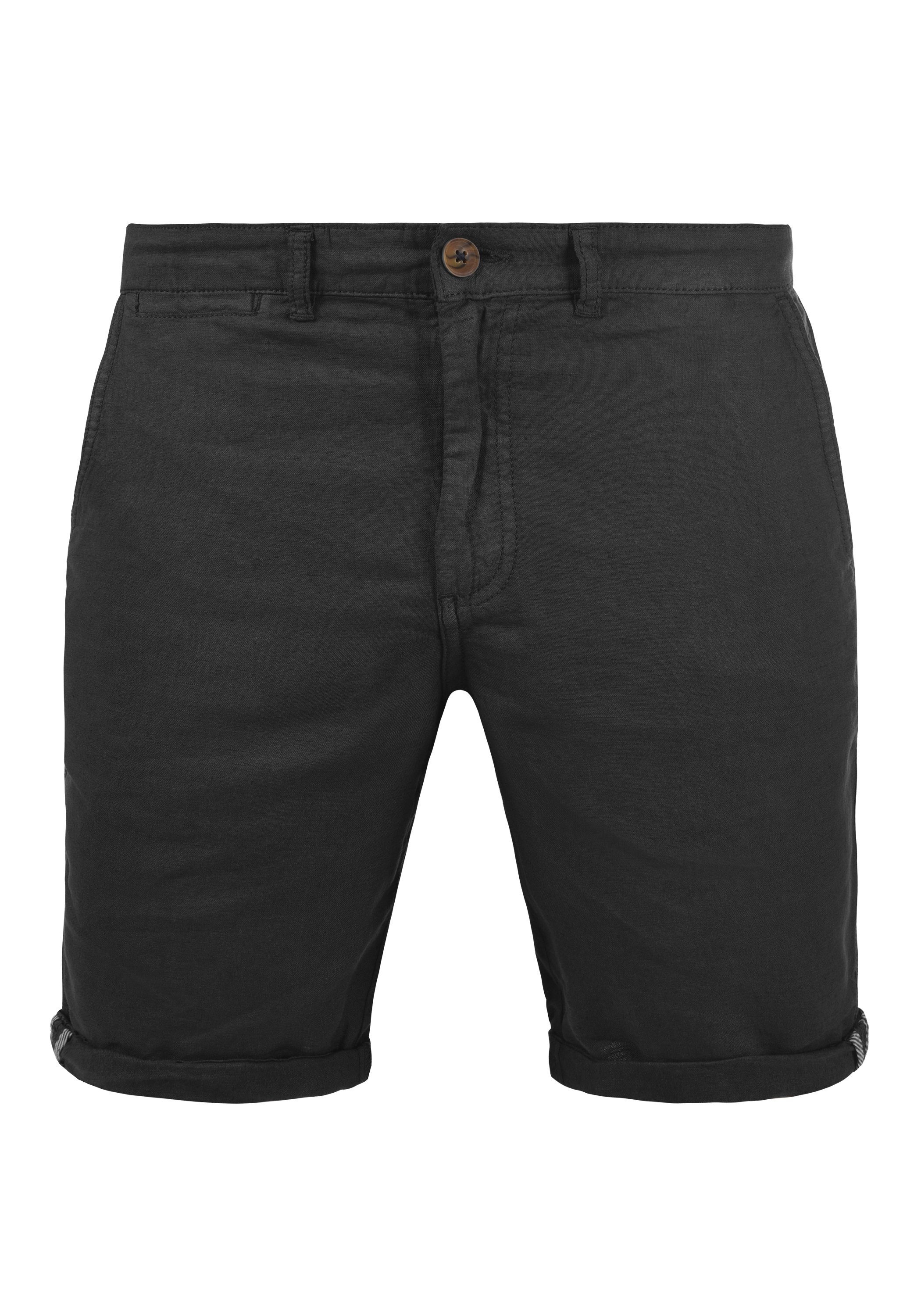 aus !Solid SDLoras kurze Leinen Shorts Hose Black (9000)