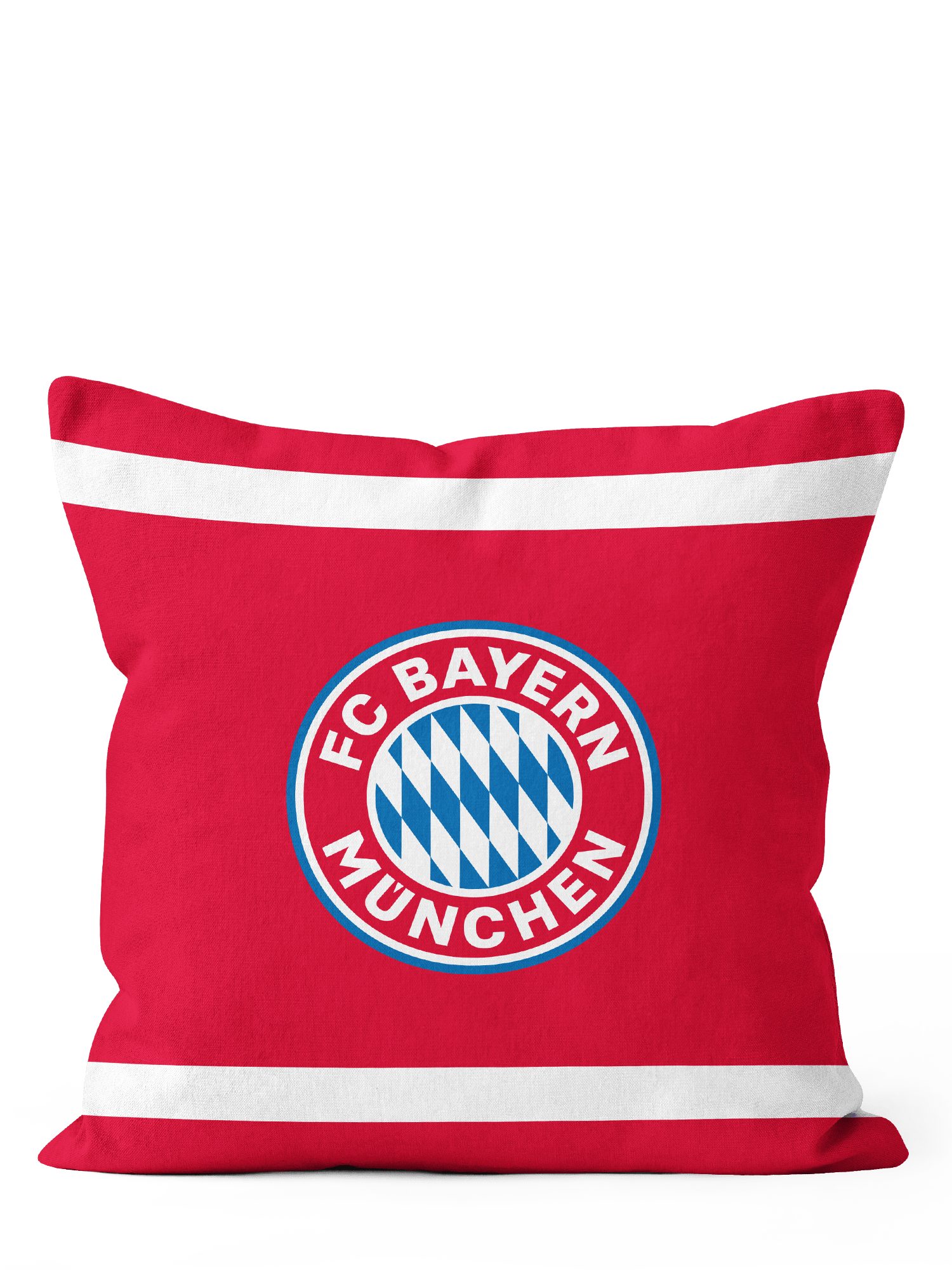 FC Bayern München Kopfkissen FC Bayern München I Kissen 40x40 cm I Rot