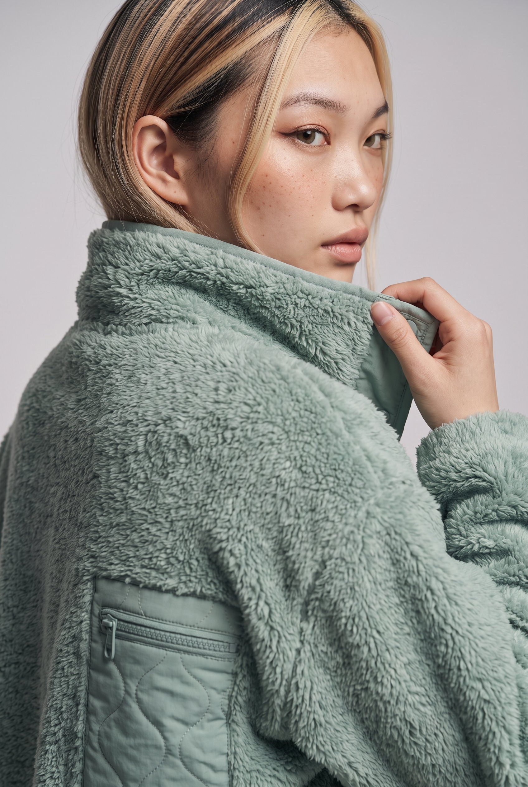 ONLY Plüschjacke ONLCONTACT LIFE OVERSIZED CC OTW Kunstfaser