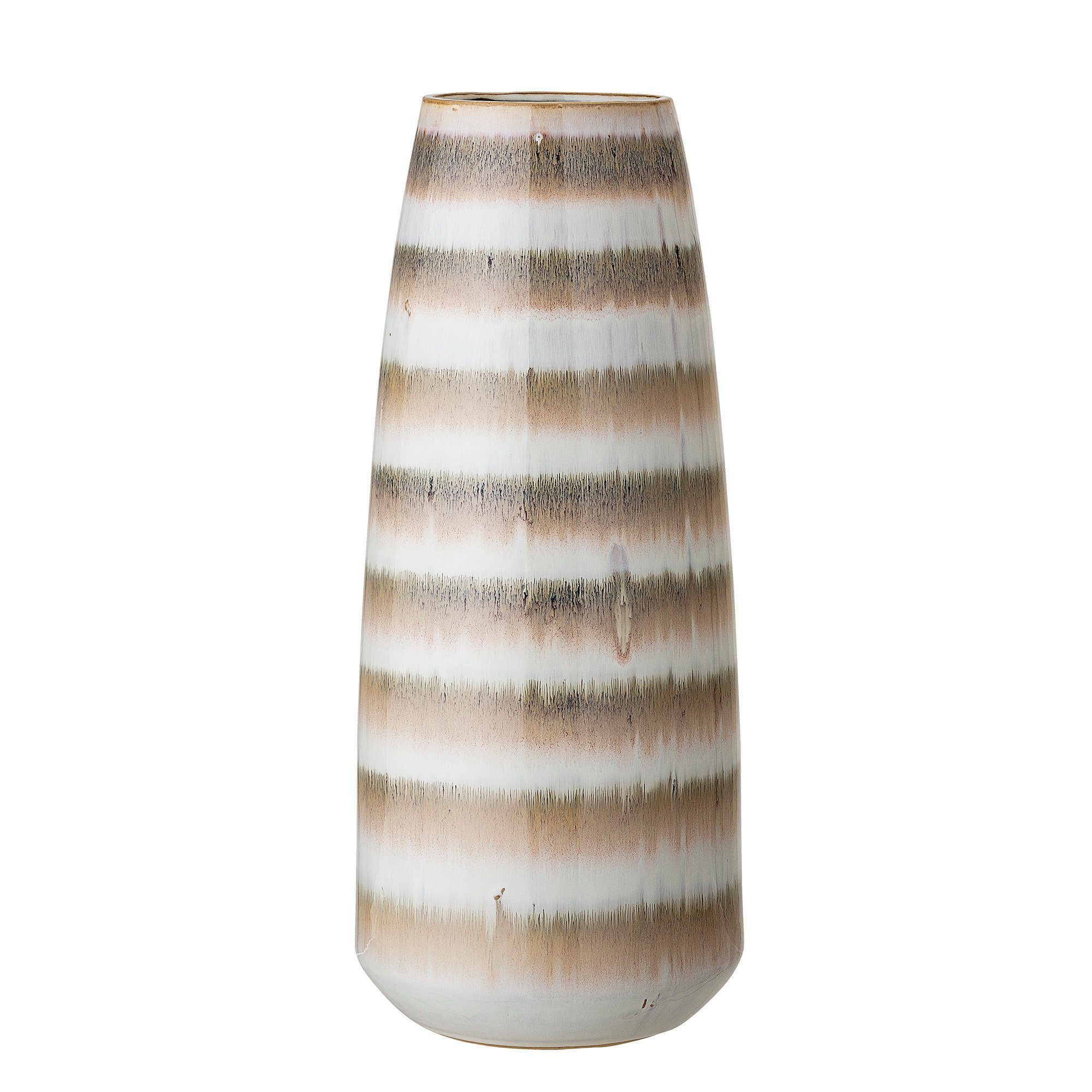 Bloomingville Kugelvase Bloomingville Vase Kjeld handmade Steingut D17x40,5cm