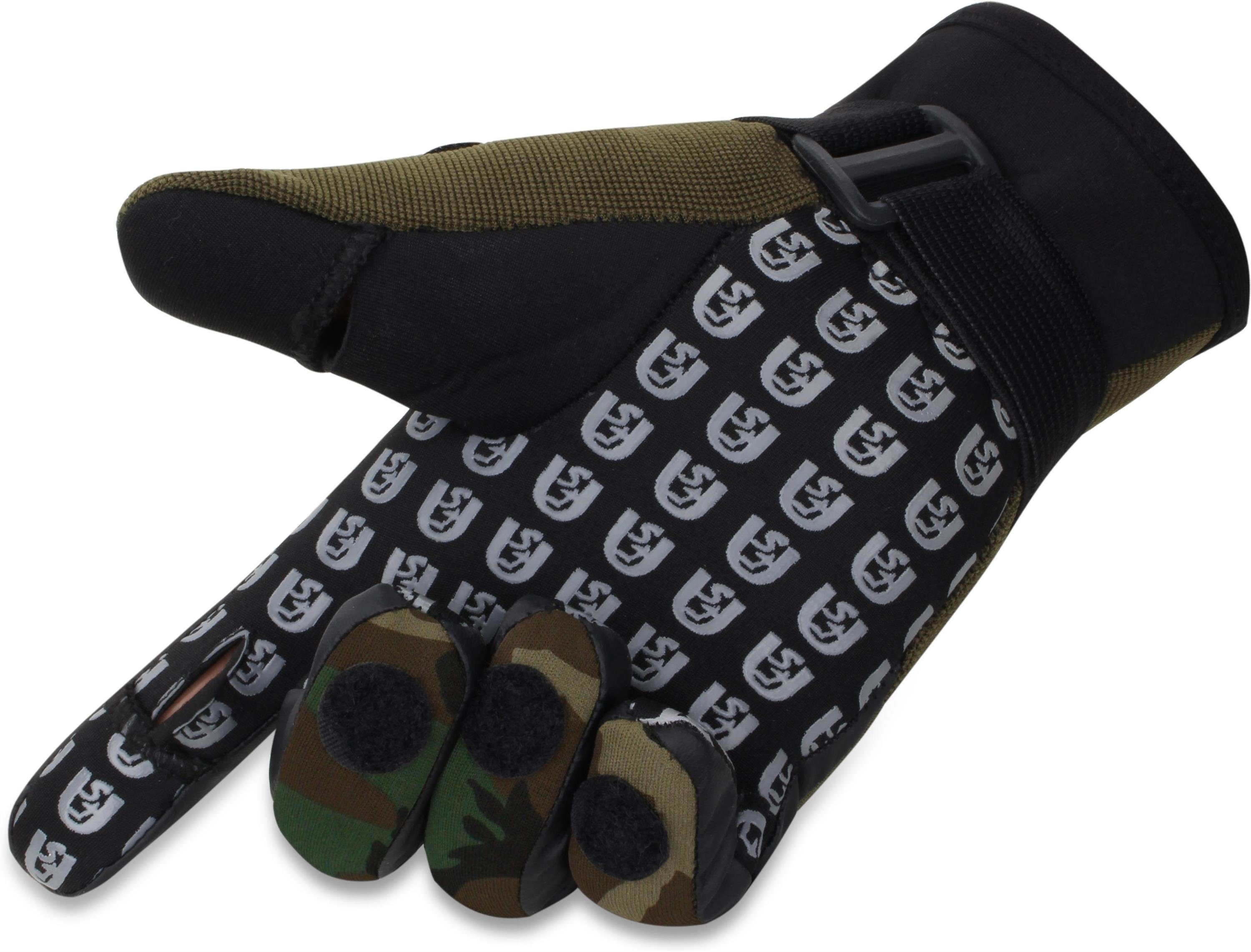 normani Angelhandschuhe Anglerhandschuhe Selachii Wasserdichte Neoprenhandschuhe mit rutschfester Handfläche