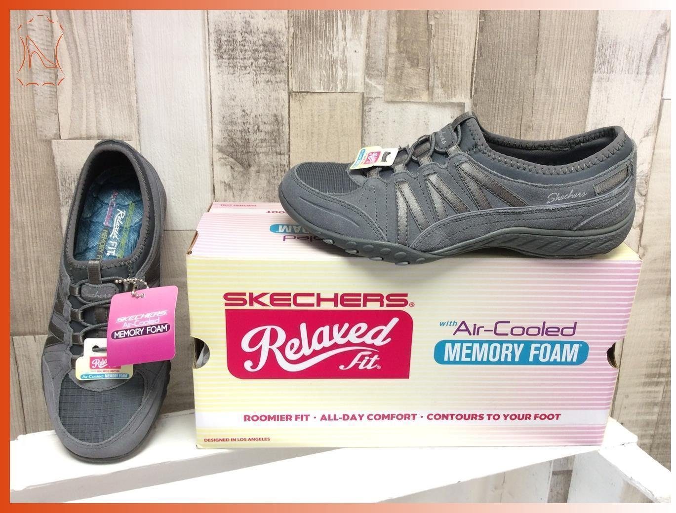 Skechers Skechers TurnschuhSlipper grau Memory Foam Slipper