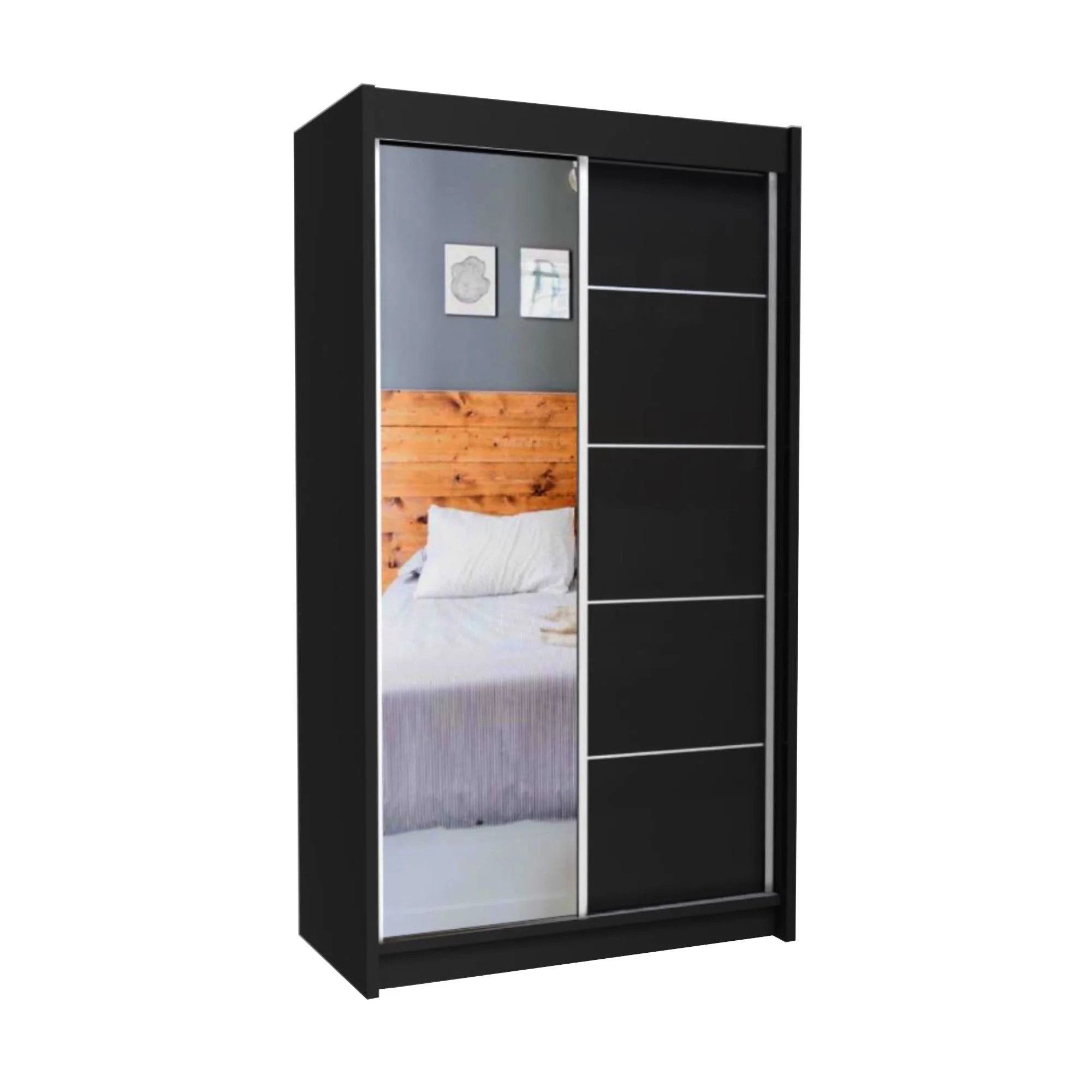 Beautysofa Schiebetürenschrank MARIKA II mit Schubladen, günstig online kaufen