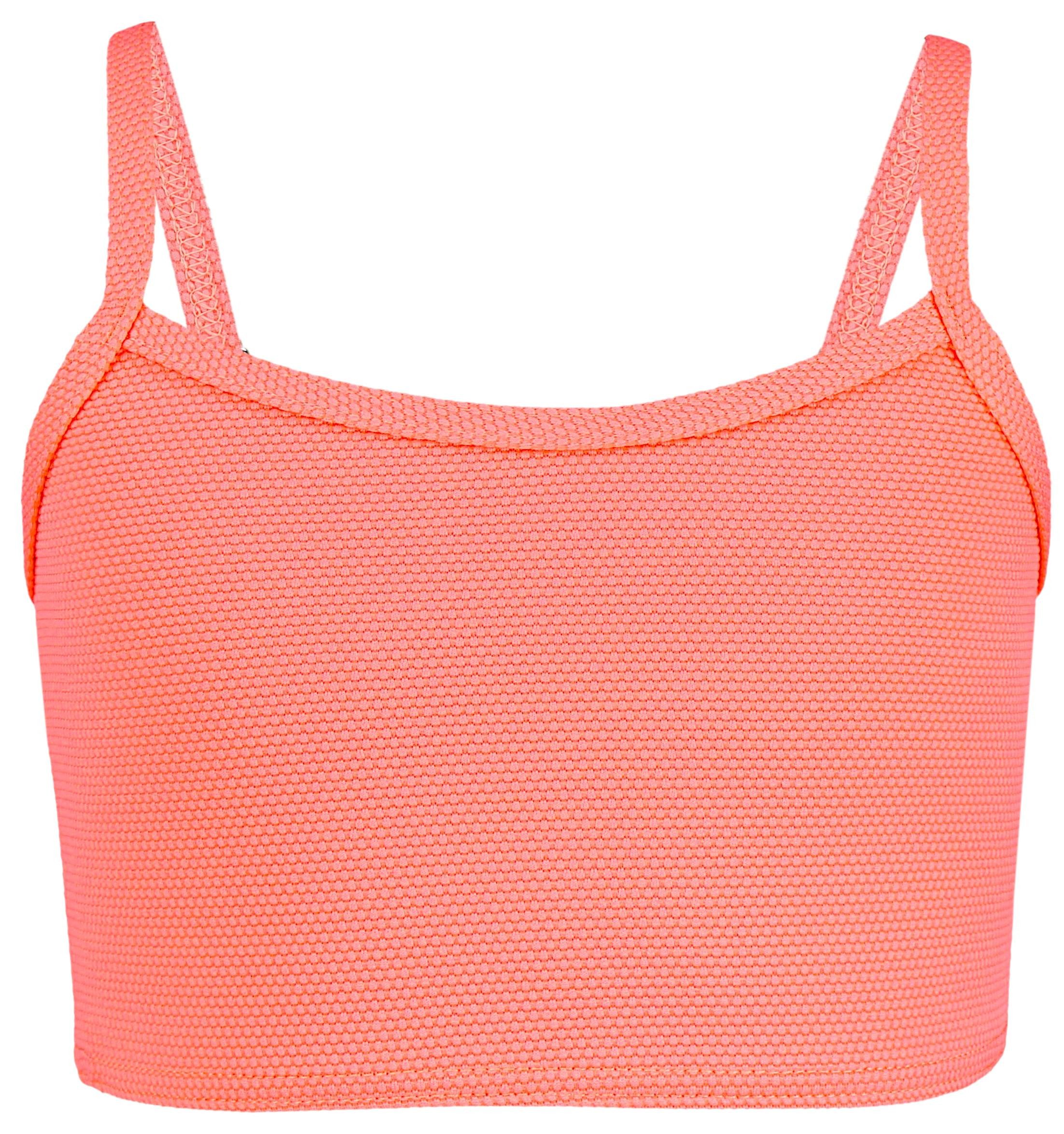 Aquarti Bustier-Bikini Aquarti Mädchen Bikini Set Bustier Bikinislip Zweiteiliger Badeanzug