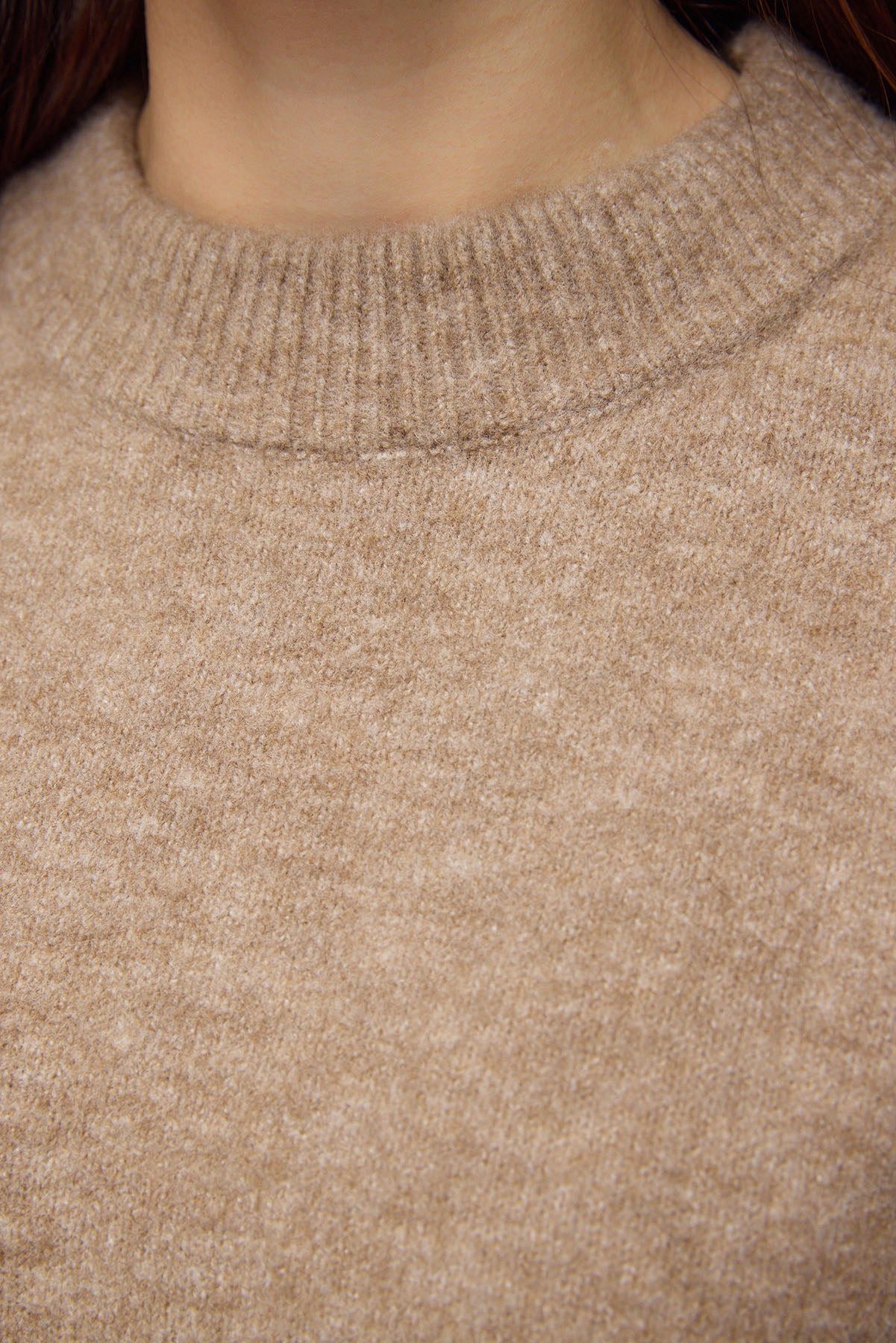 No Matter What Longpullunder Kurzer Strickpullover