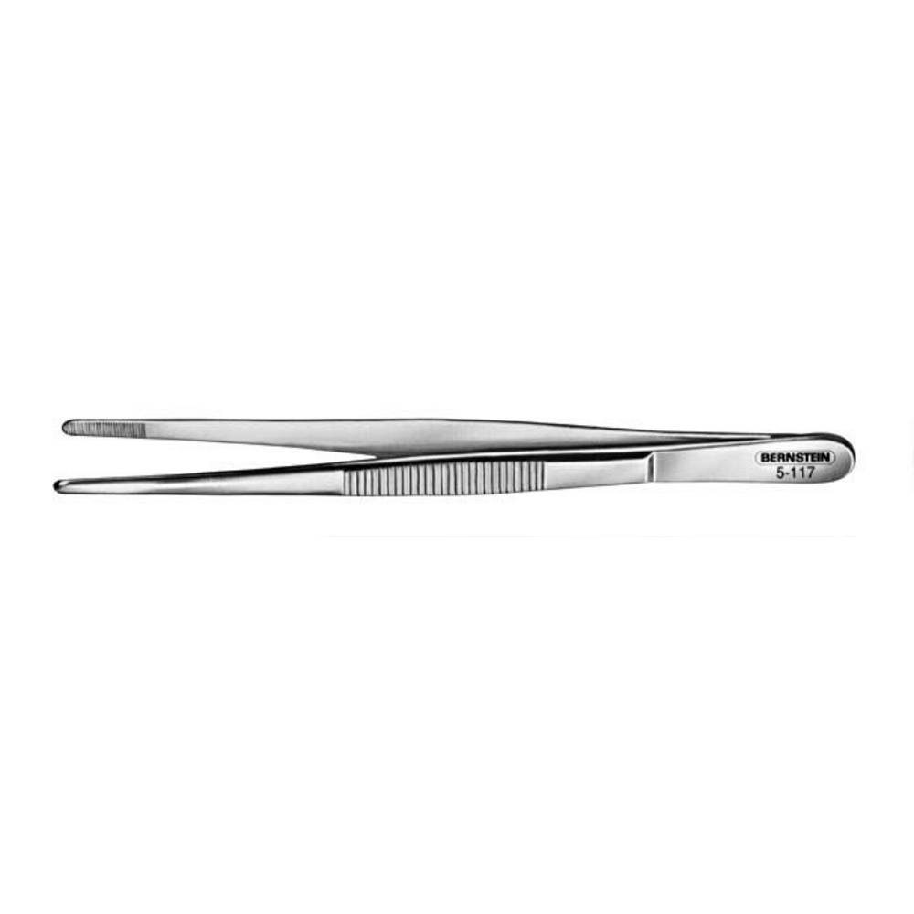 BERNSTEIN TOOLS FOR ELECTRONICS Pinzette Mechanikerpinzette vernickelt, gerade-rund-breit 5-117