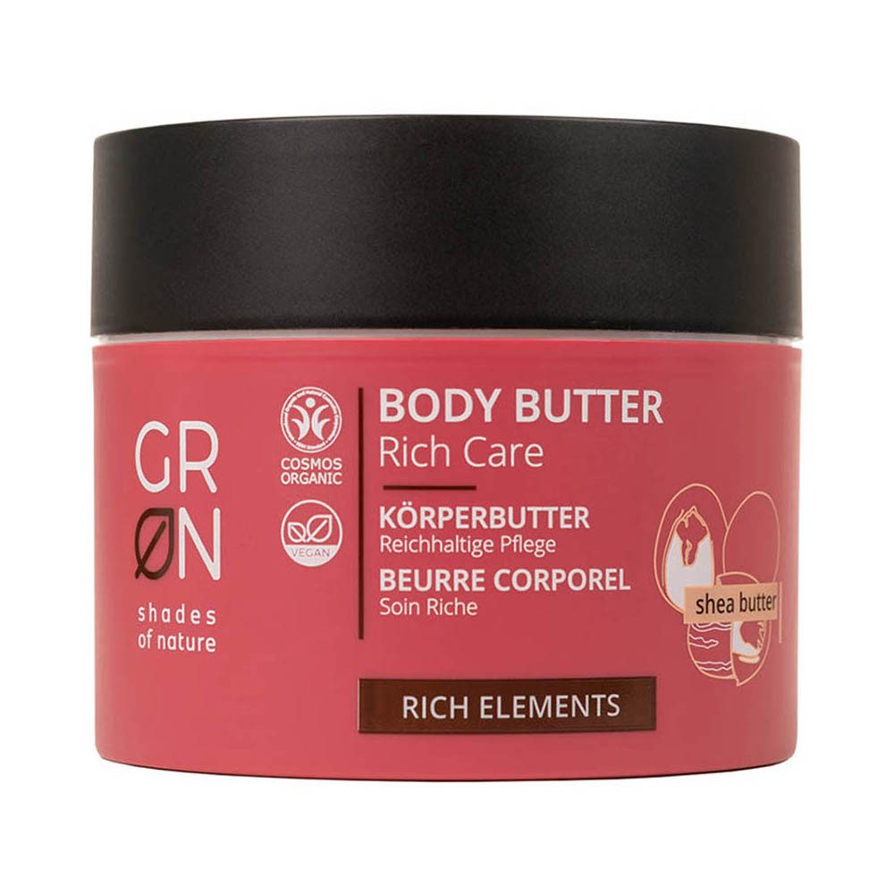 GRN - Shades of nature Körperbutter Rich Elements - Body Butter shea butter 200ml