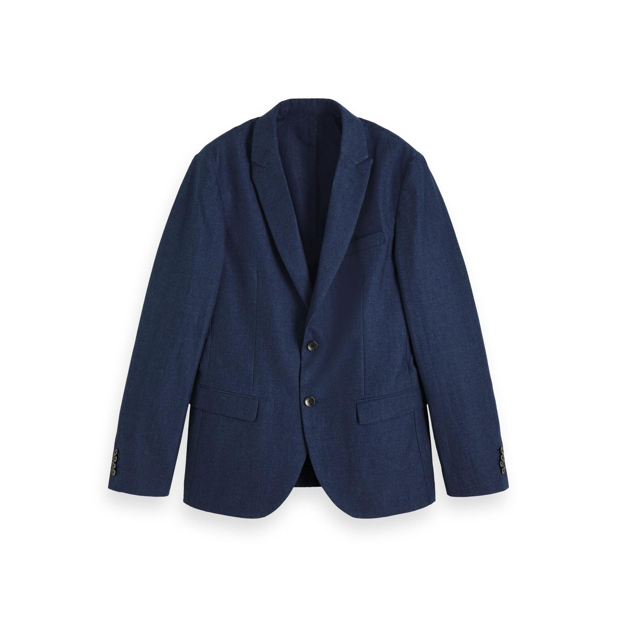Allwetterjacke Scotch & Soda Herren Blazer Classic Chambray Blazer 154974