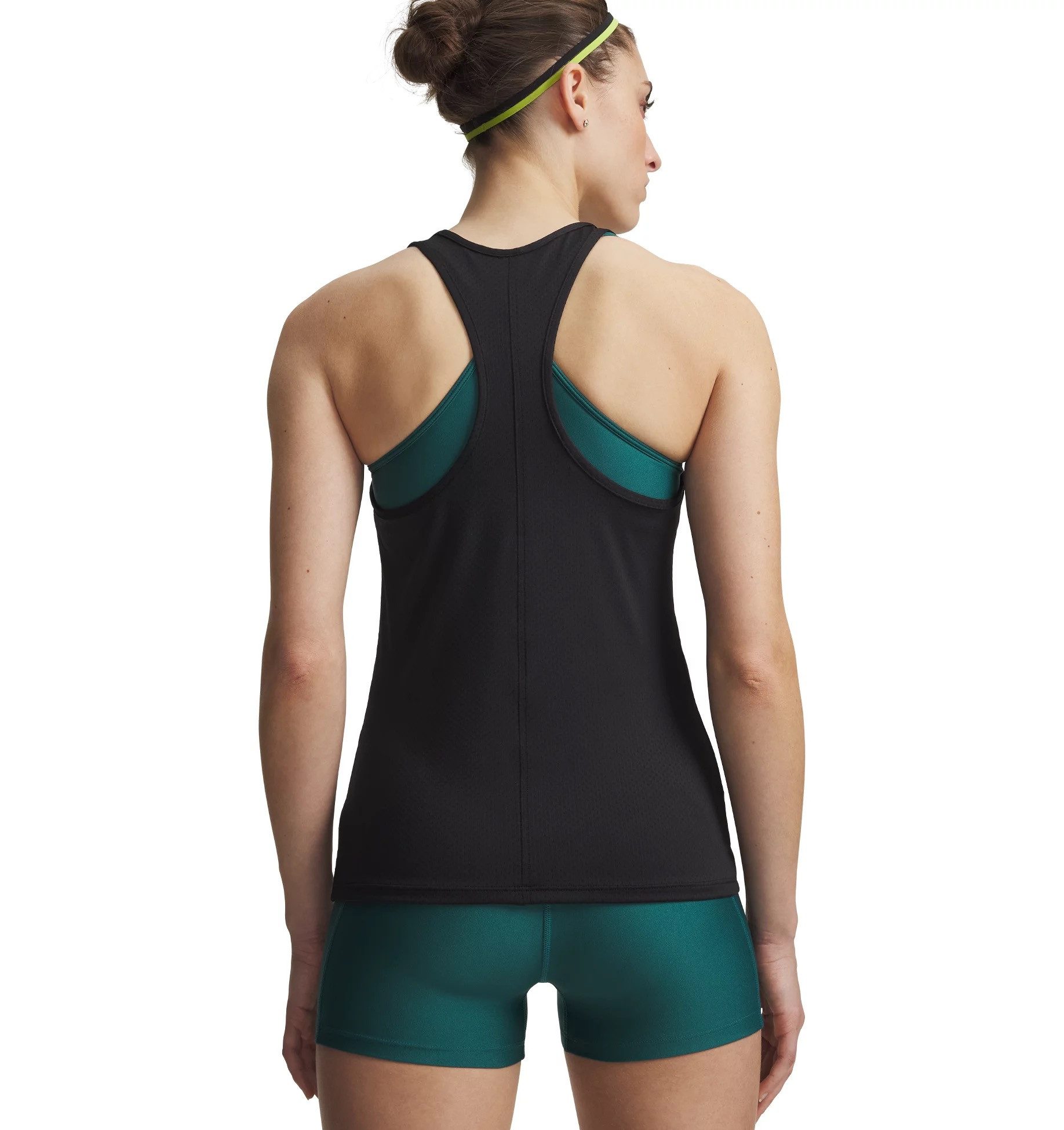 Under Armour® Tanktop TECH MESH RACER TANK für Sportmode und Fitness, schnelltrocknend, mit Elasthan