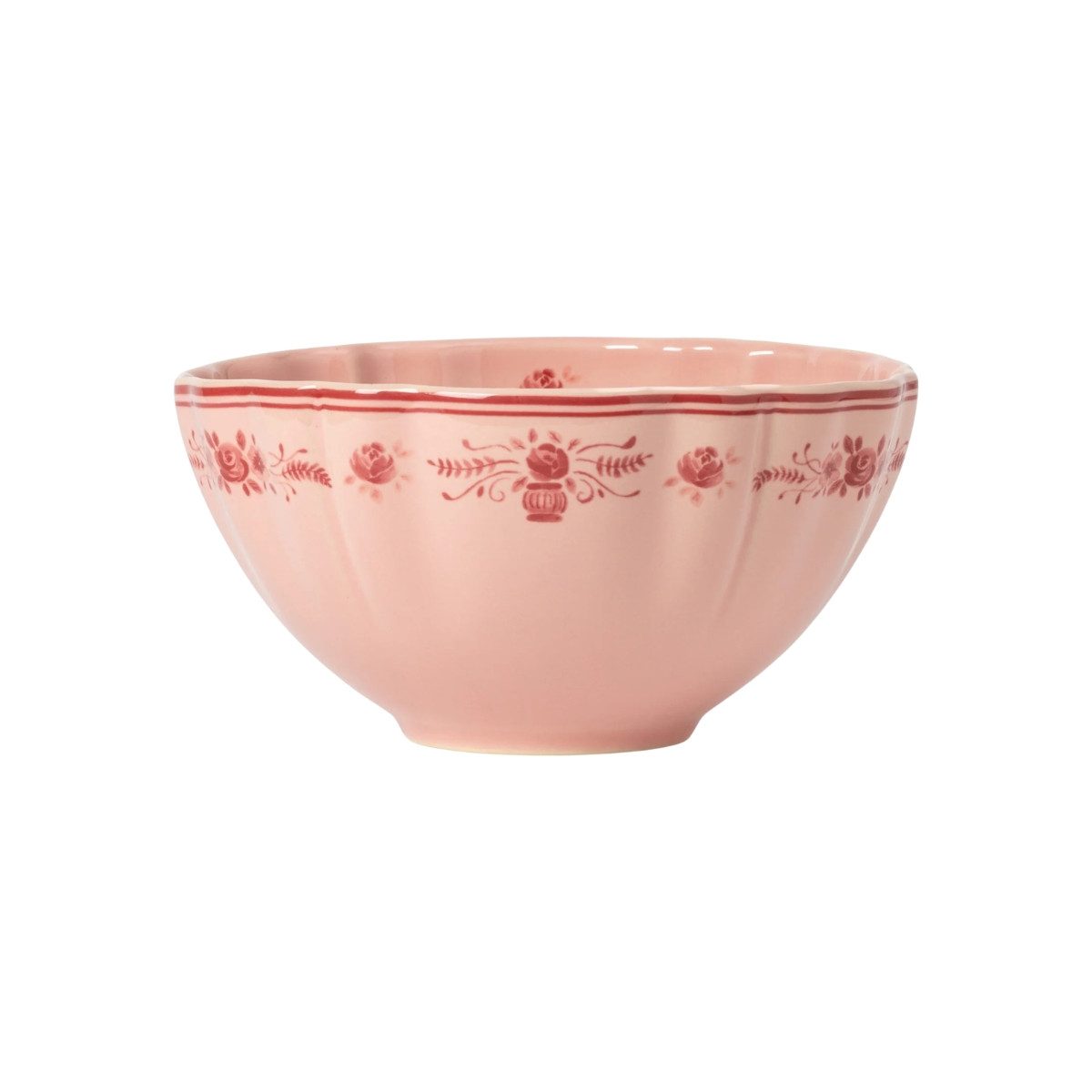 Costa Nova Müslischale Suppenschale Vila, Rosa-Rot. 16 cm, Costa Nova, Keramik, (1-tlg), ⌀ ca. 16,2 cm, Höhe ca. 8,2 cm, Fassungsvermögen ca. 77 cl