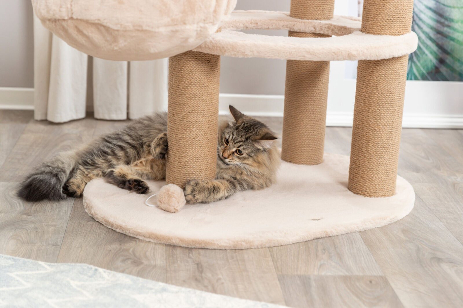 TRIXIE Kratzbaum Kratzbaum Boho Filippo - beige - 114 cm