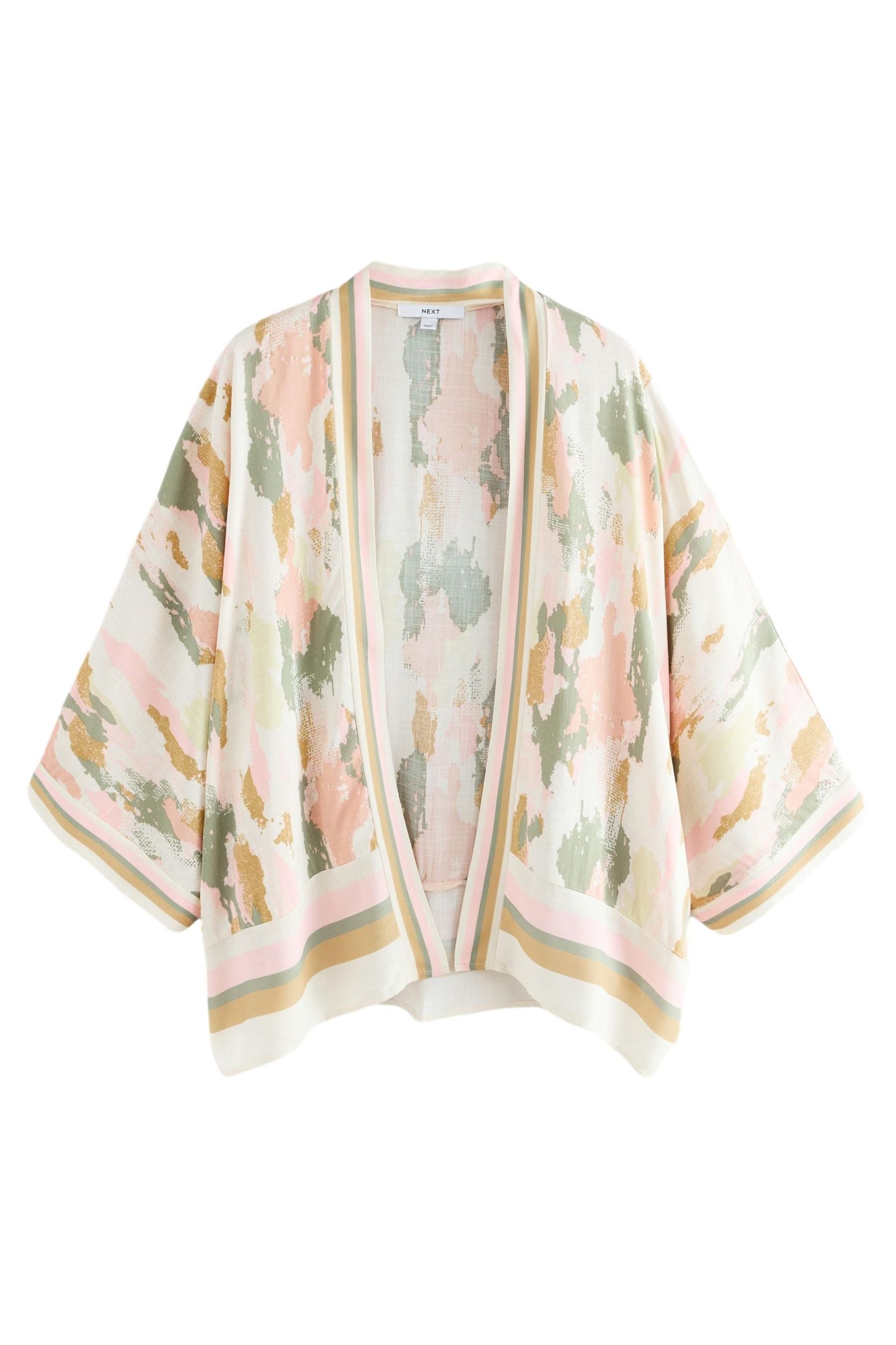 Blusenkimono Kurzer Kimono-Überwurf
