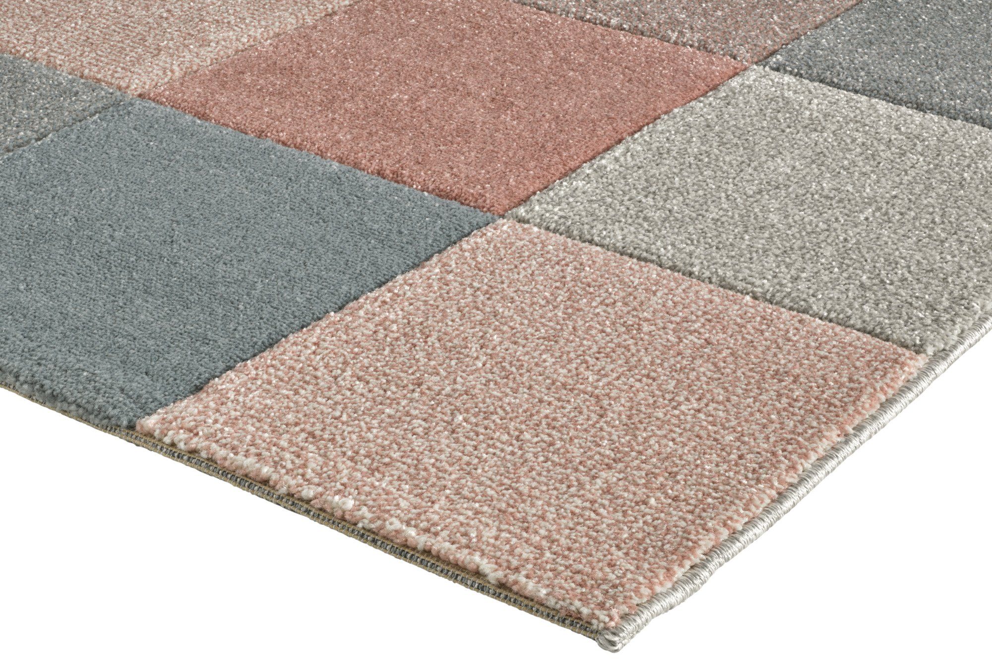 Heine Home Teppich Dekorativen Kastchenmuster Otto