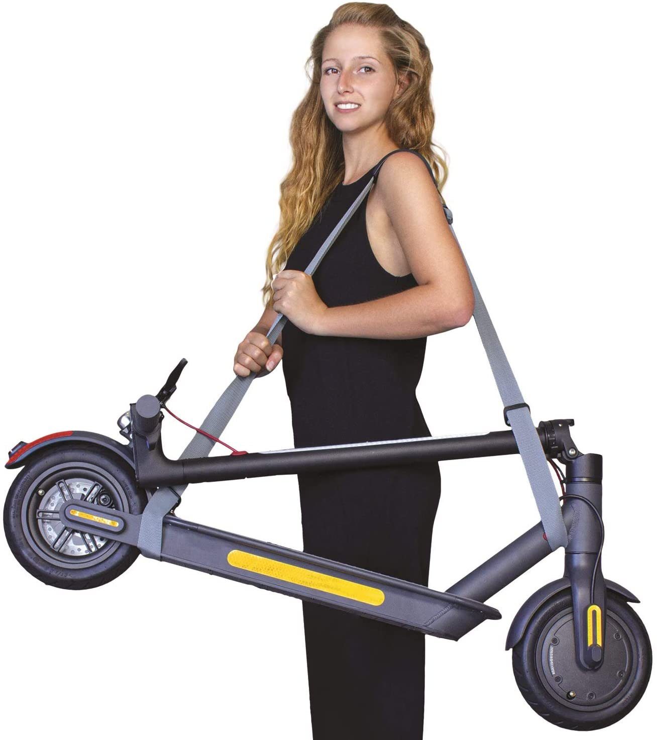 LANCO Automotive Tragegurt Universal Tragegurt für E-Scooter, E-Roller, Ski, Kinderbuggy, Bis 40kg Traglast, max. 180cm, verstellbar, leicht