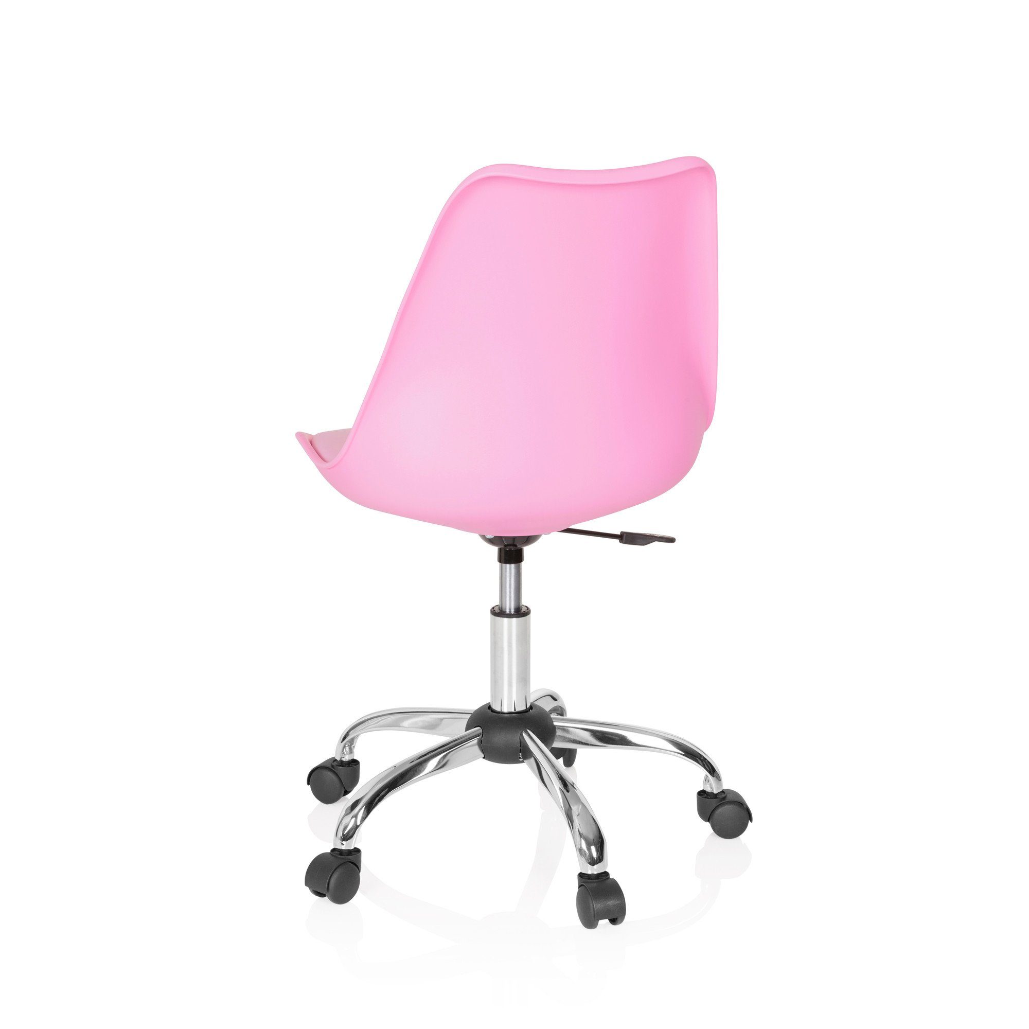 Schreibtischstuhl Bürostuhl OFFICE Drehstuhl (1 FANCY Pink ergonomisch PRO Kunstleder Office St), Home hjh