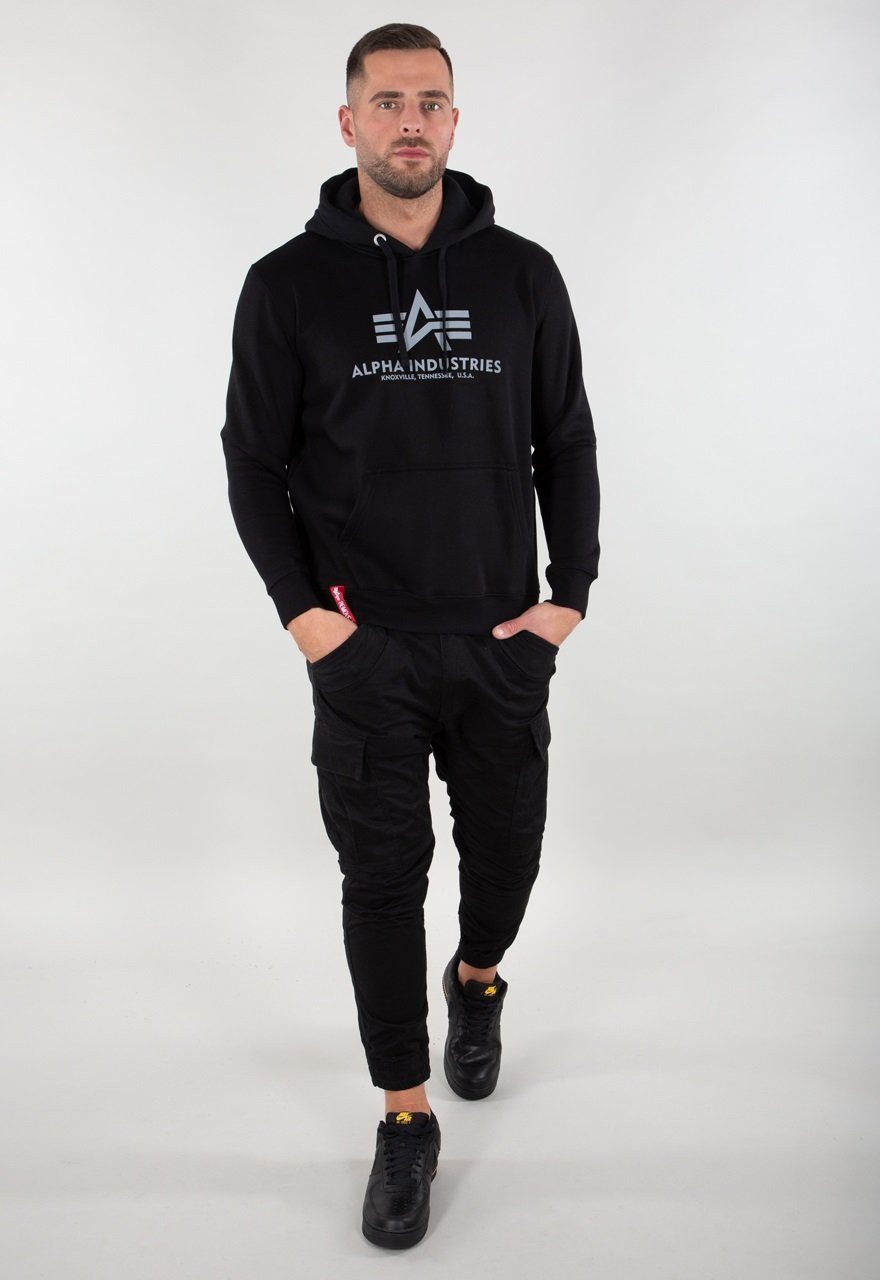 Alpha Industries Kapuzenpullover (Hoodie) reflektierender Print günstig online kaufen
