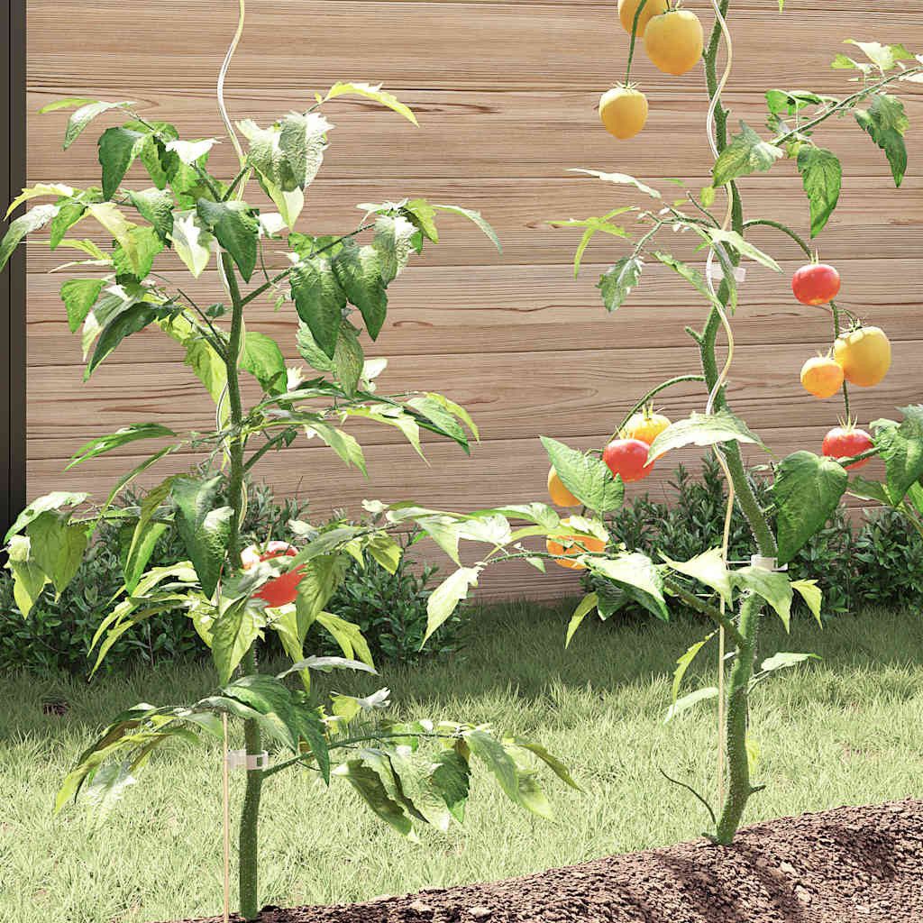 vidaXL Rankhilfe Tomaten-Spiralstäbe 20 Stk. 170 cm Verzinkter Stahl, 20 St.