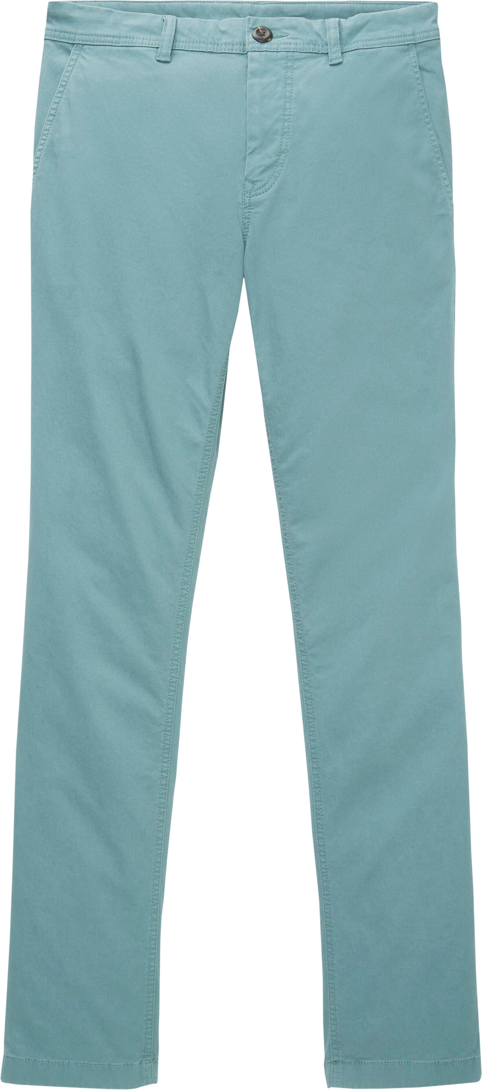 green in gepflegter deep Chinohose lässiger, bluish TAILOR TOM Optik