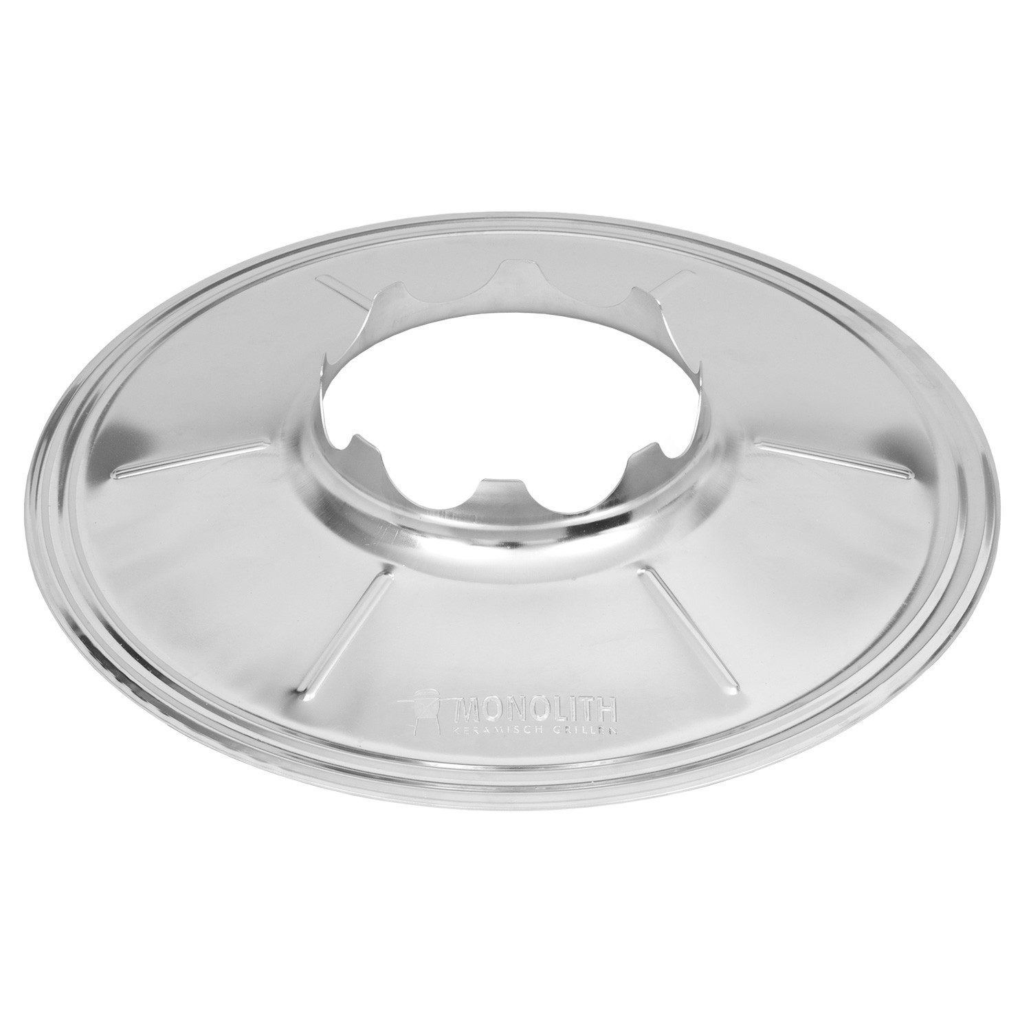 MONOLITH Keramikgrill MONOLITH Wokhalter Edelstahl für CLASSIC