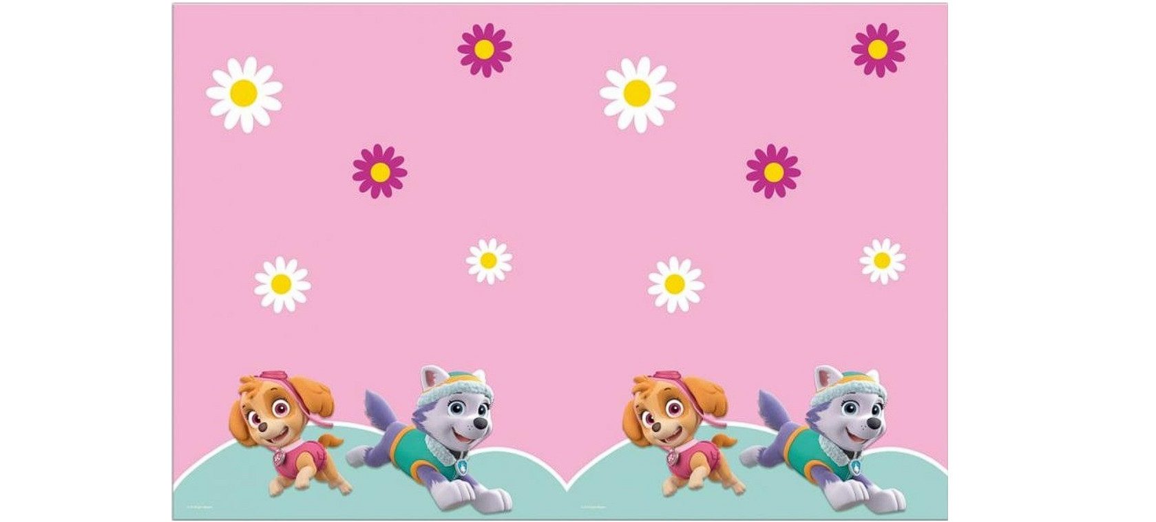 Festivalartikel Tischdecke PAW Patrol Geburtstagsfeier Folien-Tischdecke 120x180cm
