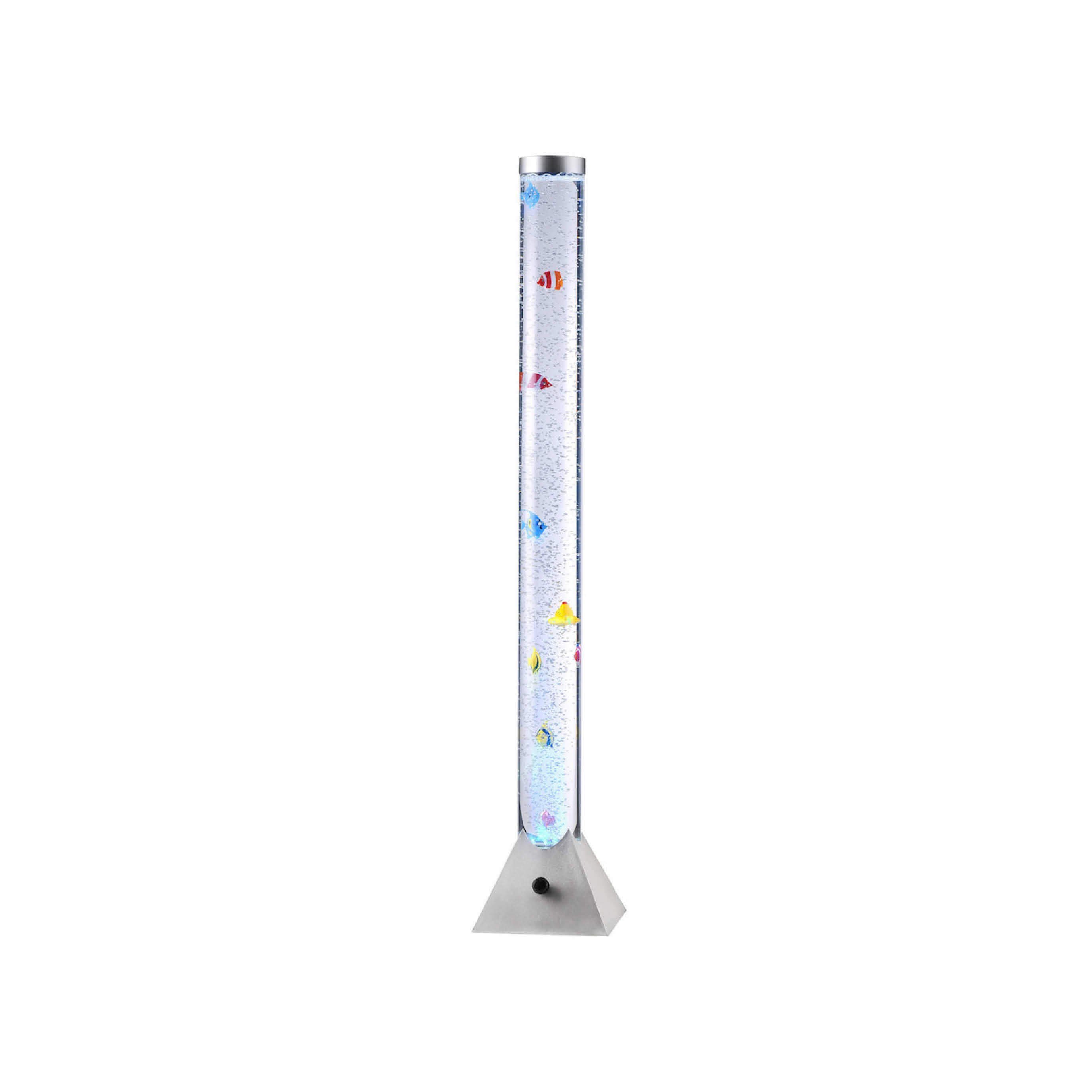 (RGB-Farbmanagement), Wassersäule Dekolampe AVA, Farbwechsel, Fischen, Stehlampe 12xLED/0,06W/RGB, Farbwechselsteuerung 10 SellTec LED RGB Schnurschalter, Sprudelsäule Sprudelsäule mit