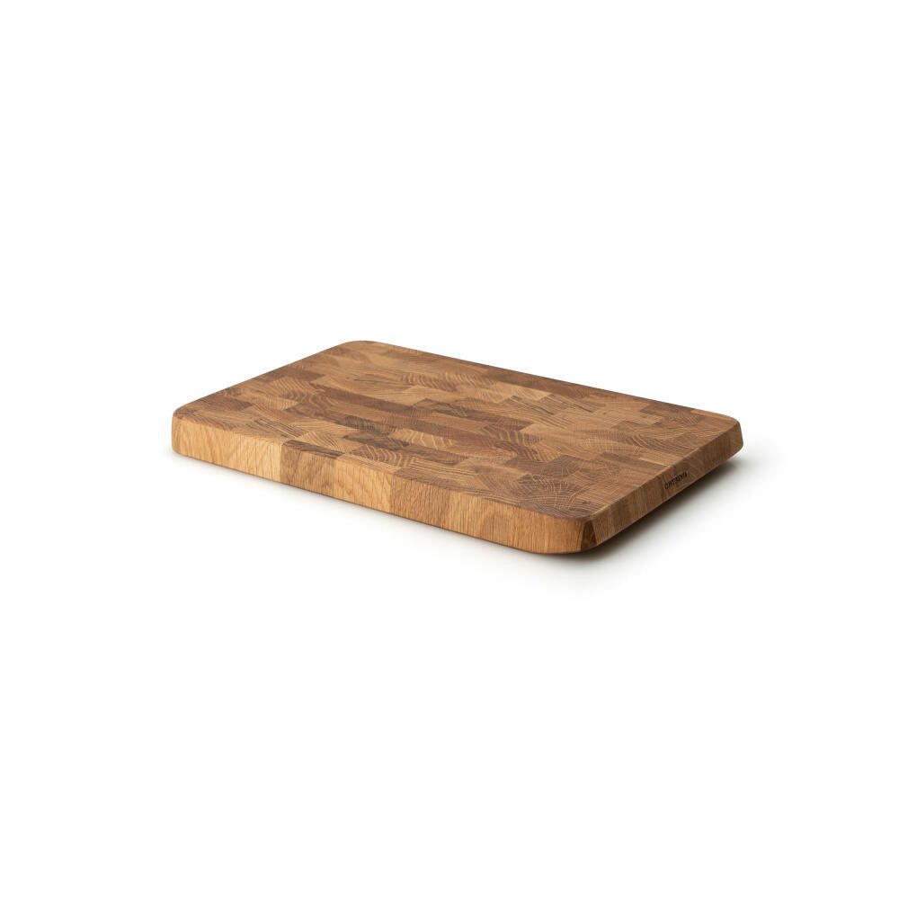 Schneidebrett Eiche Stirnholz 38 x 25 cm