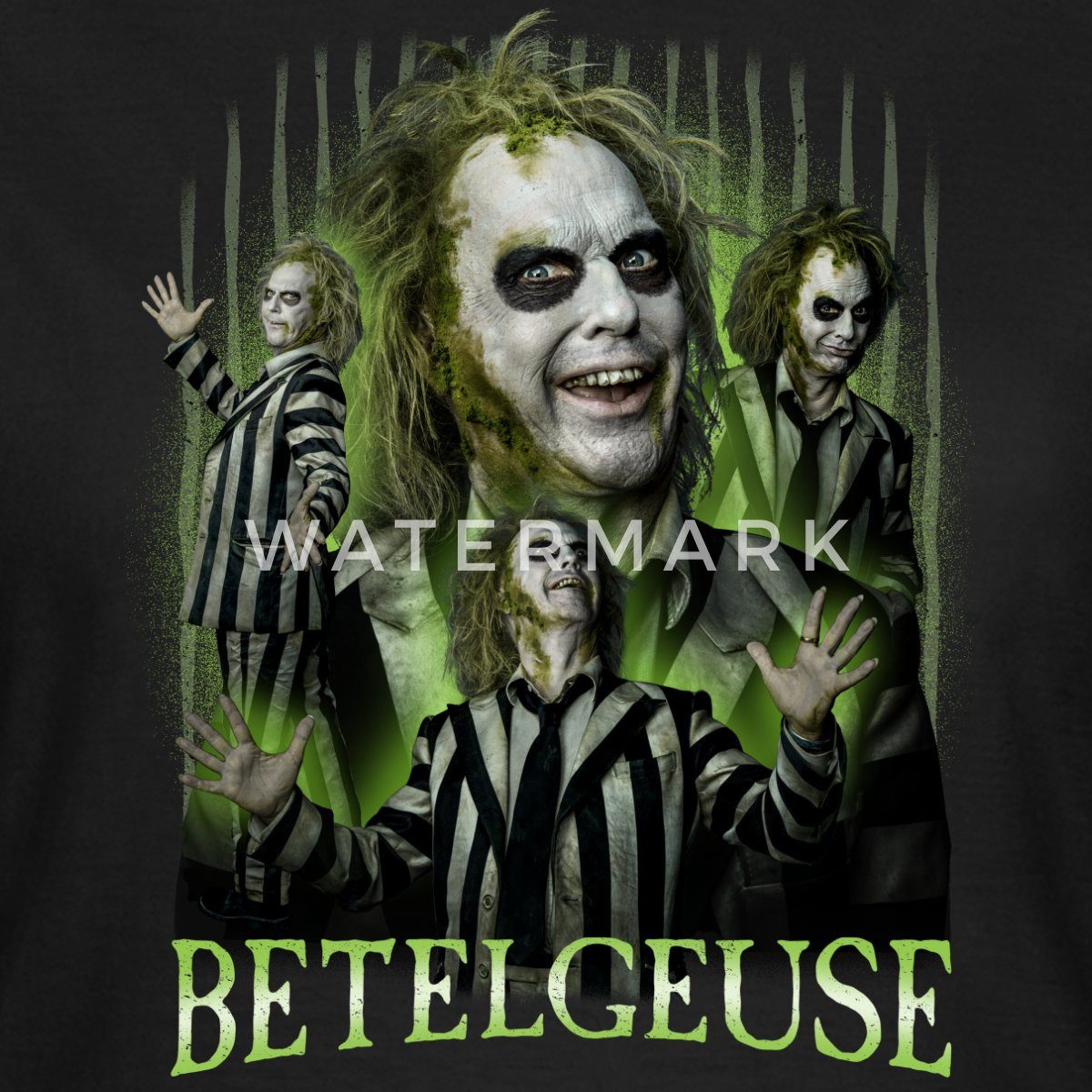 Spreadshirt T-Shirt Beetlejuice 2 Betelgeuse Cooles Design In Grün Frauen T-Shirt (1-tlg)