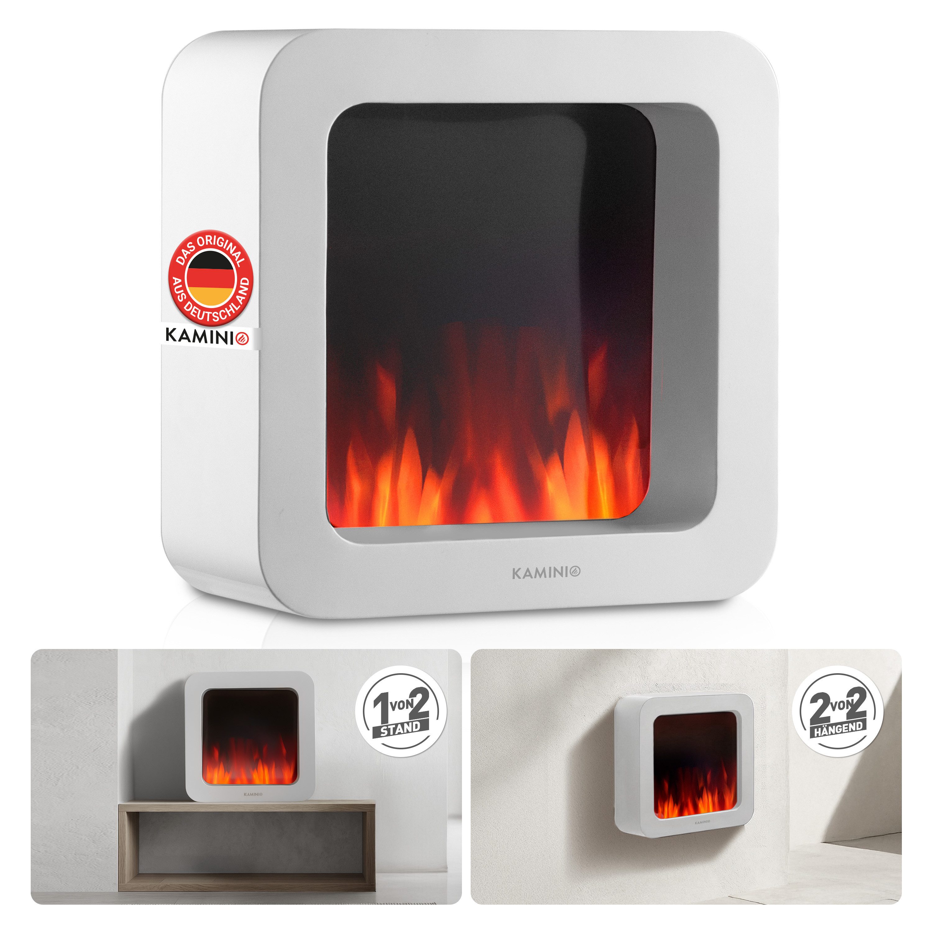 KAMINIO Tischfeuer MIA, 3D-Flammeneffekt