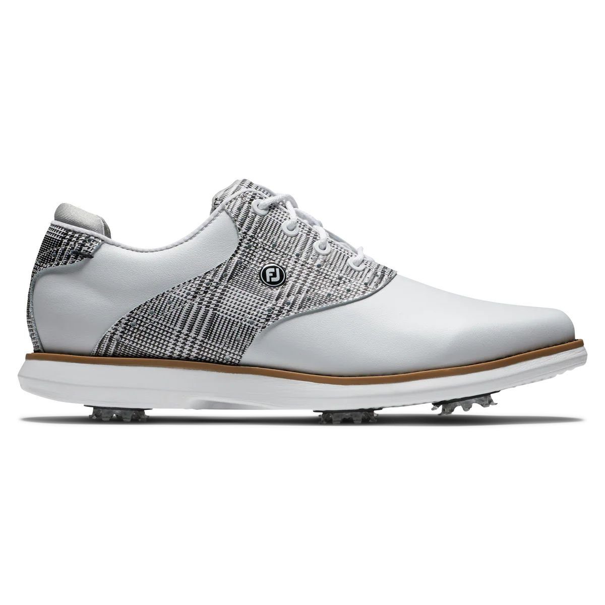 FOOTJOY Footjoy Traditions White/Tartan Damen Golfschuh