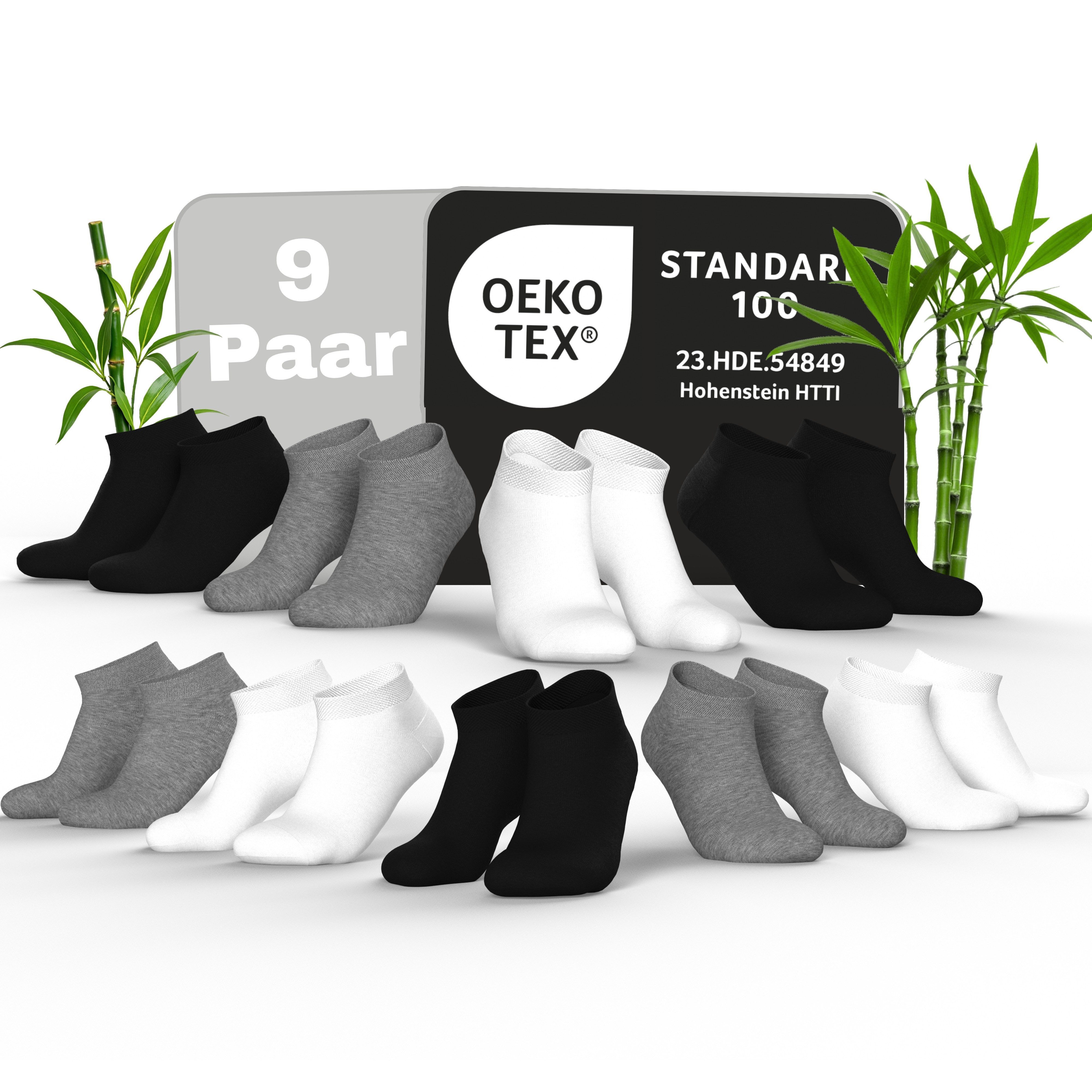 MEDOLY Sneakersocken Bambus Sneaker-Socken gegen Schweißfüße, mit 70% Bambu günstig online kaufen
