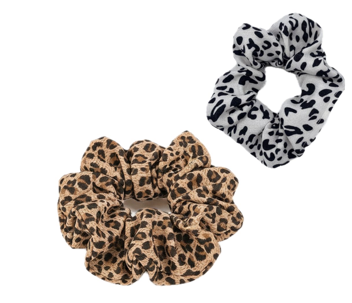 LK Trend & Style Haargummi Leoparden-Zopfgummi, Scrunchie, Armband, Set, 2-tlg., Set-Preis, Das 2er Set bietet dir gleich mehrere Möglichkeiten