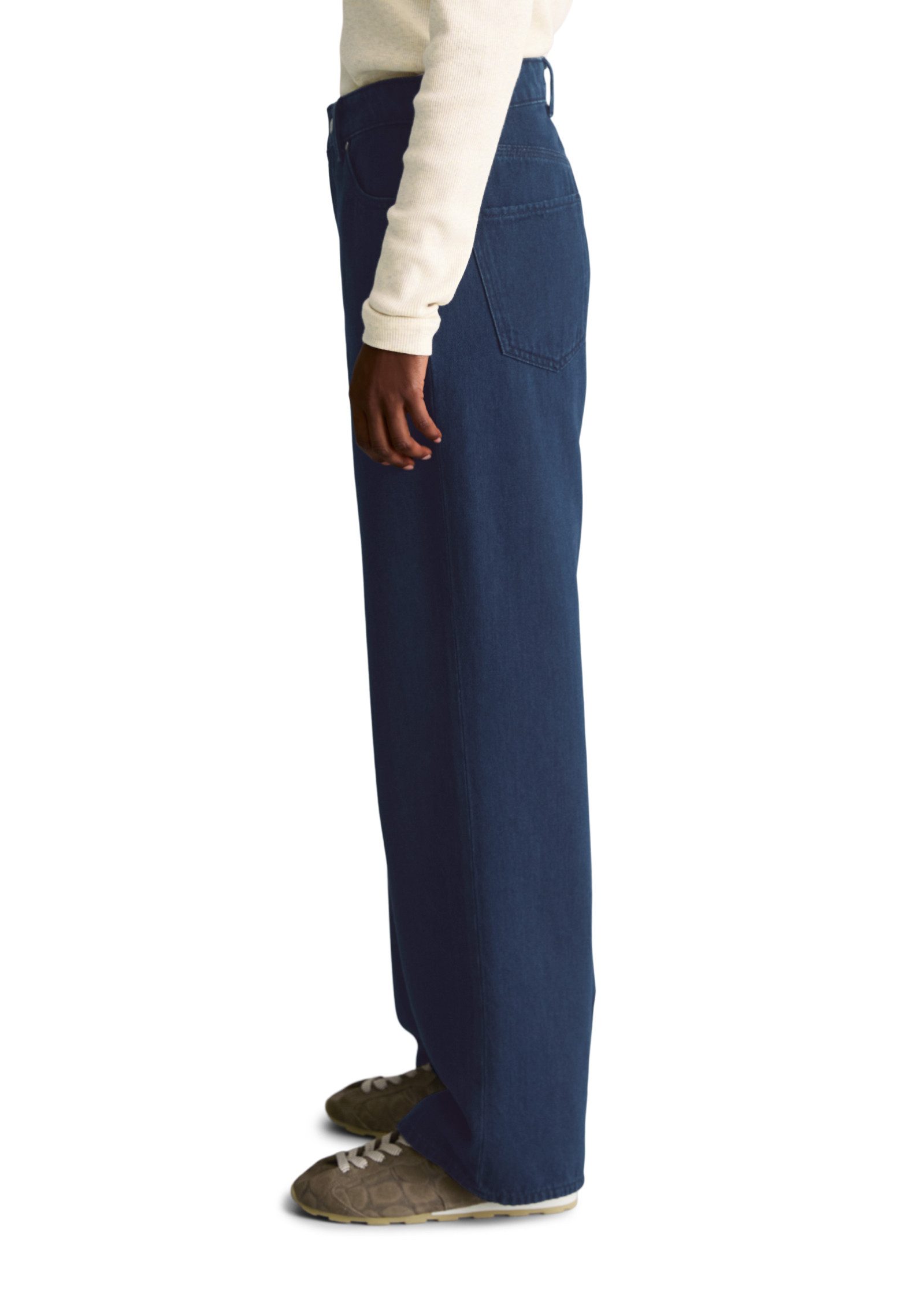 Marc O'Polo DENIM Weite Jeans aus Bio-Baumwolle ohne Stretch – Bild 2 von 5
