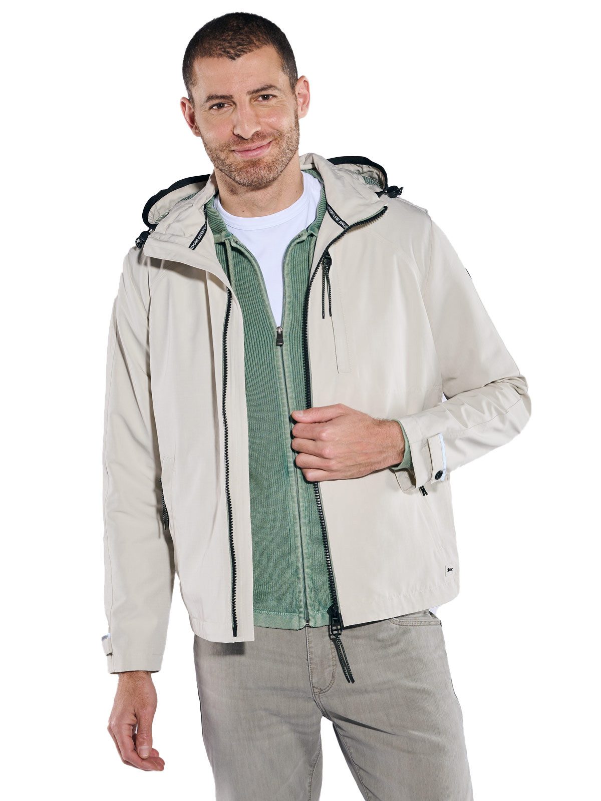 Engbers Kurzjacke engbers Herren Blouson-Jacke regular, Beige günstig online kaufen