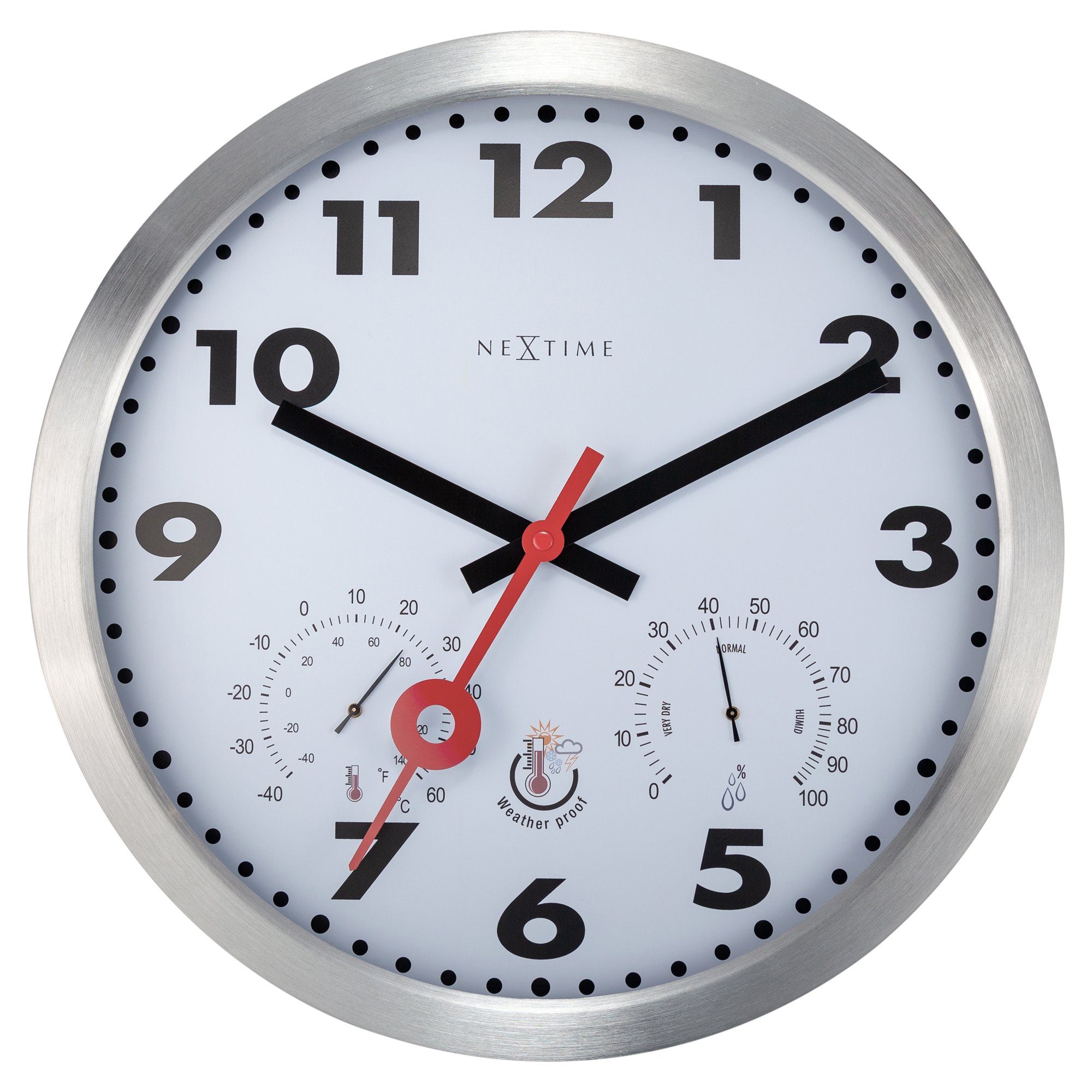 NEXTIME Wanduhr 4307 (für den Außenbereich) günstig online kaufen
