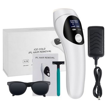 IVSO IPL-Haarentferner IPL-Haarentferner,IPL-Haarentfernung,IPL Haarentfernungsgerät für dauerhaft sichtbare Haarentfernung, für Körper und Gesicht, Präzisionsaufsatz für empfindlichere Bereiche