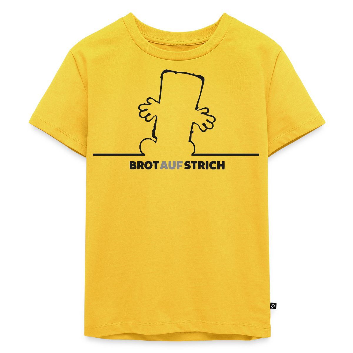 T-Shirt Bernd Das Brot BrotAufStrich Design In Schwarz Kinder Premium T-Shirt