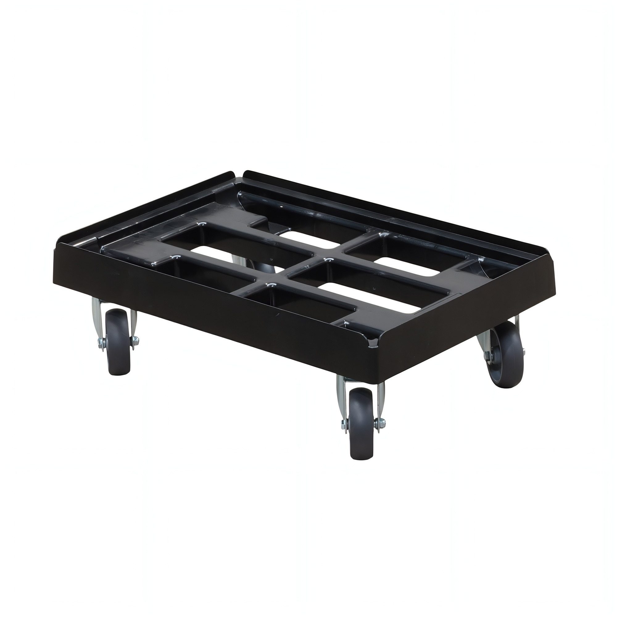 Logiplast Transportroller Transportroller - Typ B - für Kisten 600 x 400 mm in versch. Farben, Farbe Schwarz