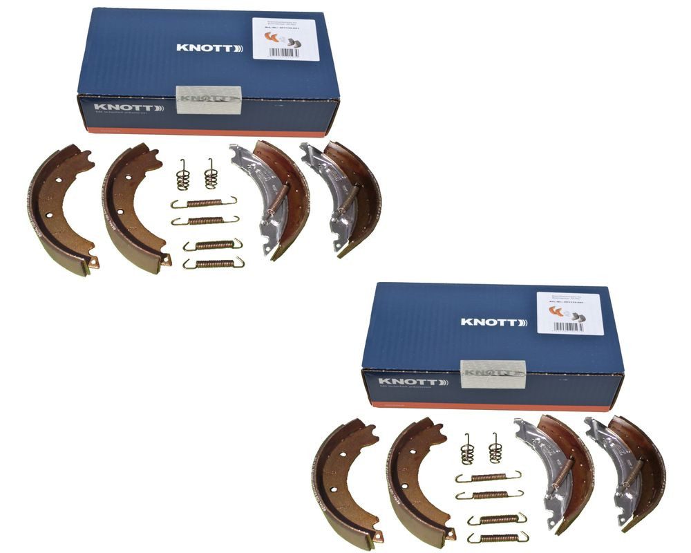 Knott Anhänger 2x Knott Bremsbacken 200x30 KNOTT Nr. 403132.001 für 2 Achsen