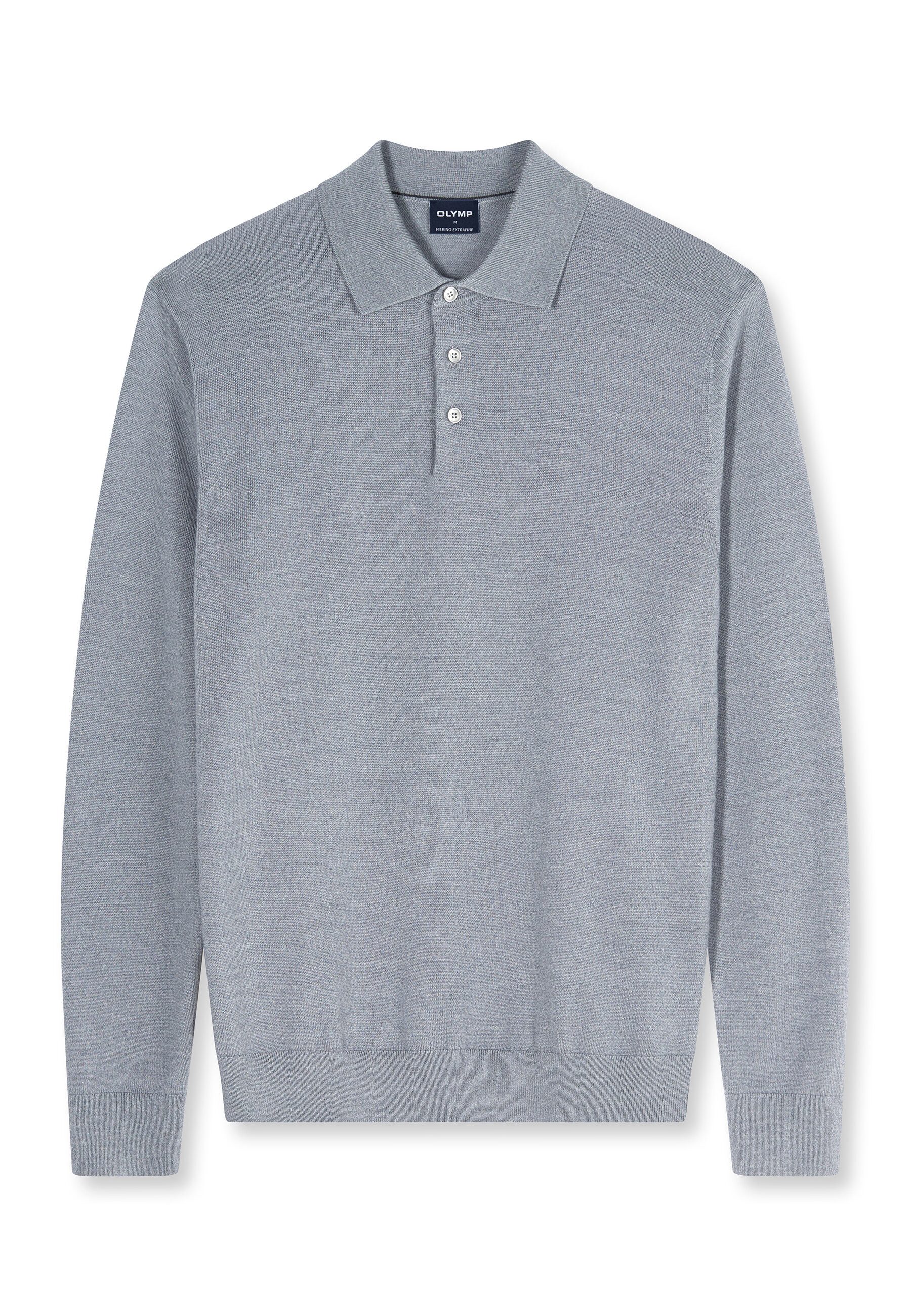 OLYMP Langarm-Poloshirt OLYMP Casual Strick, Polo langarm