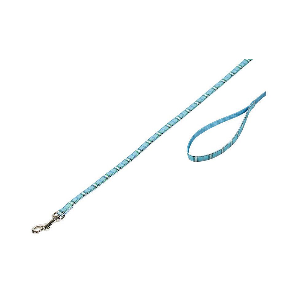 Nobby Hundeleine Leine Tartan hellblau