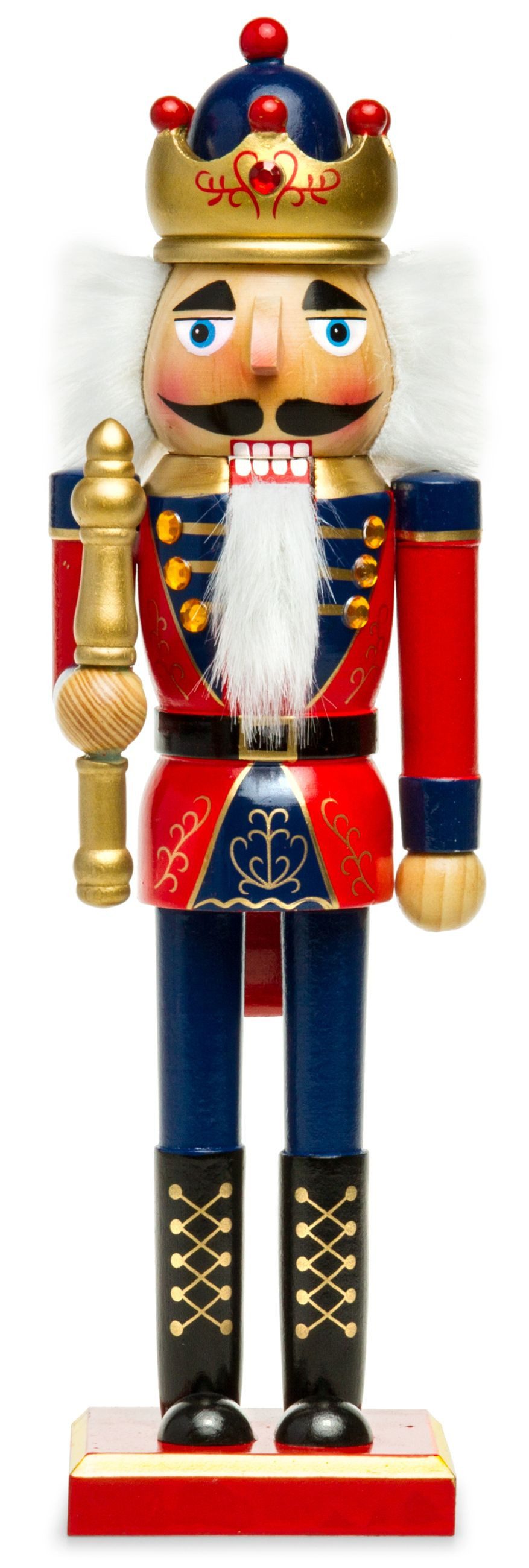SIKORA Weihnachtsfigur NK-D traditionelle Deko Nussknacker Figur aus Holz H günstig online kaufen
