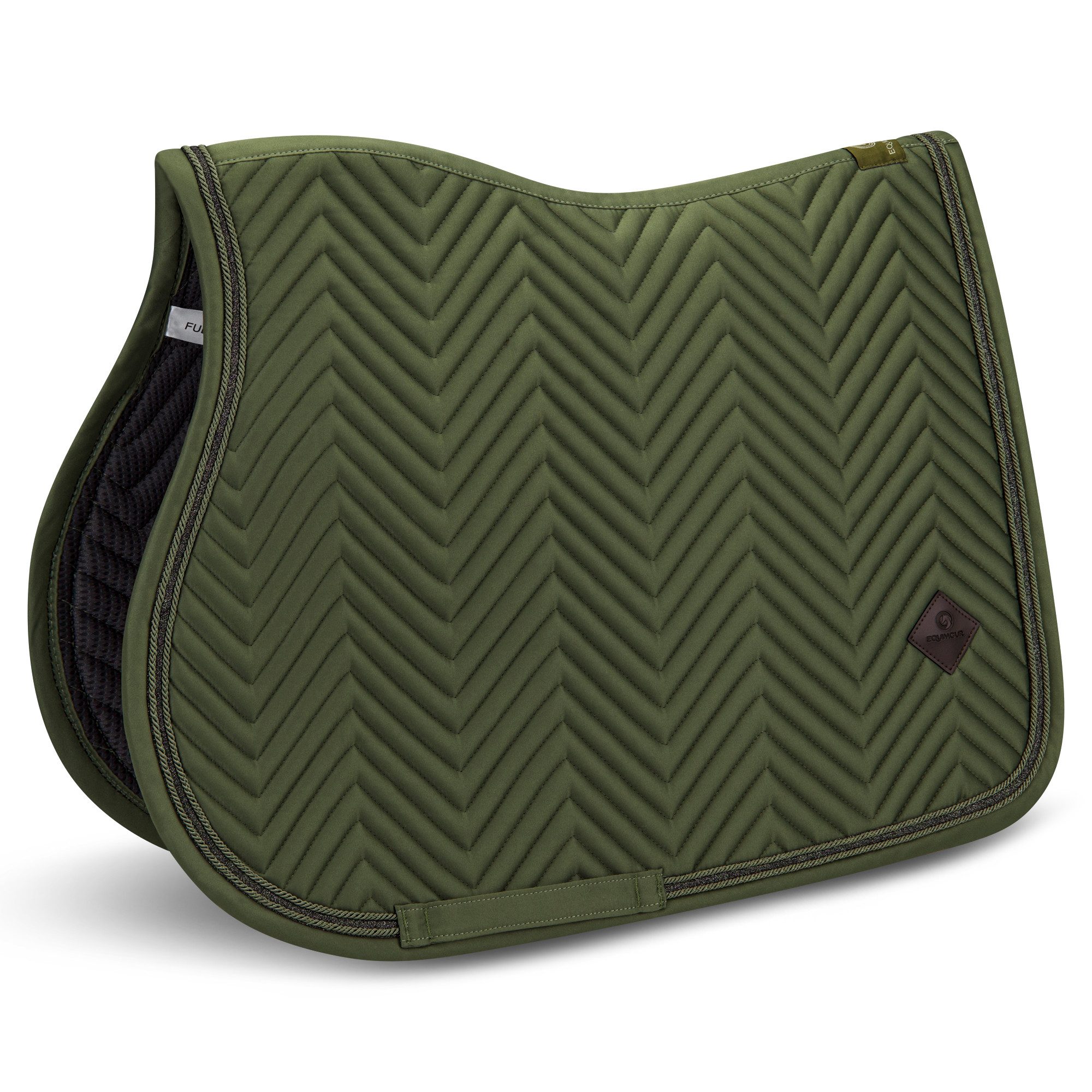Equimour Schabracke Spring Schabracke Pferd – atmungsaktiv, anatomisch, Satin, Sage, (1-St), atmungsaktiv, antibakteriell, anatomisch, schnelltrocknend, Satin