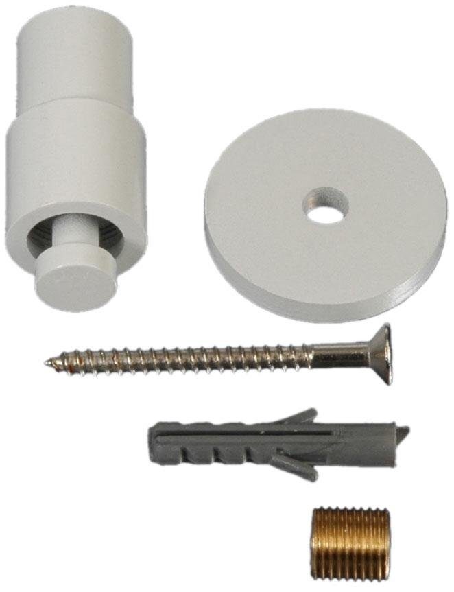 Liedeco Deckenträger für Gardinenstangen Power, Gardinenstangen, (1-St), für Gardinenstangen Ø 20 mm