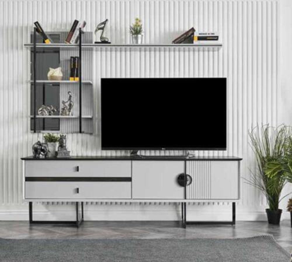 JVmoebel TV-Schrank tv schrank Wohnwand möbel wohnzimmer kommode luxus sideboard (1-St., TV-Ständer)