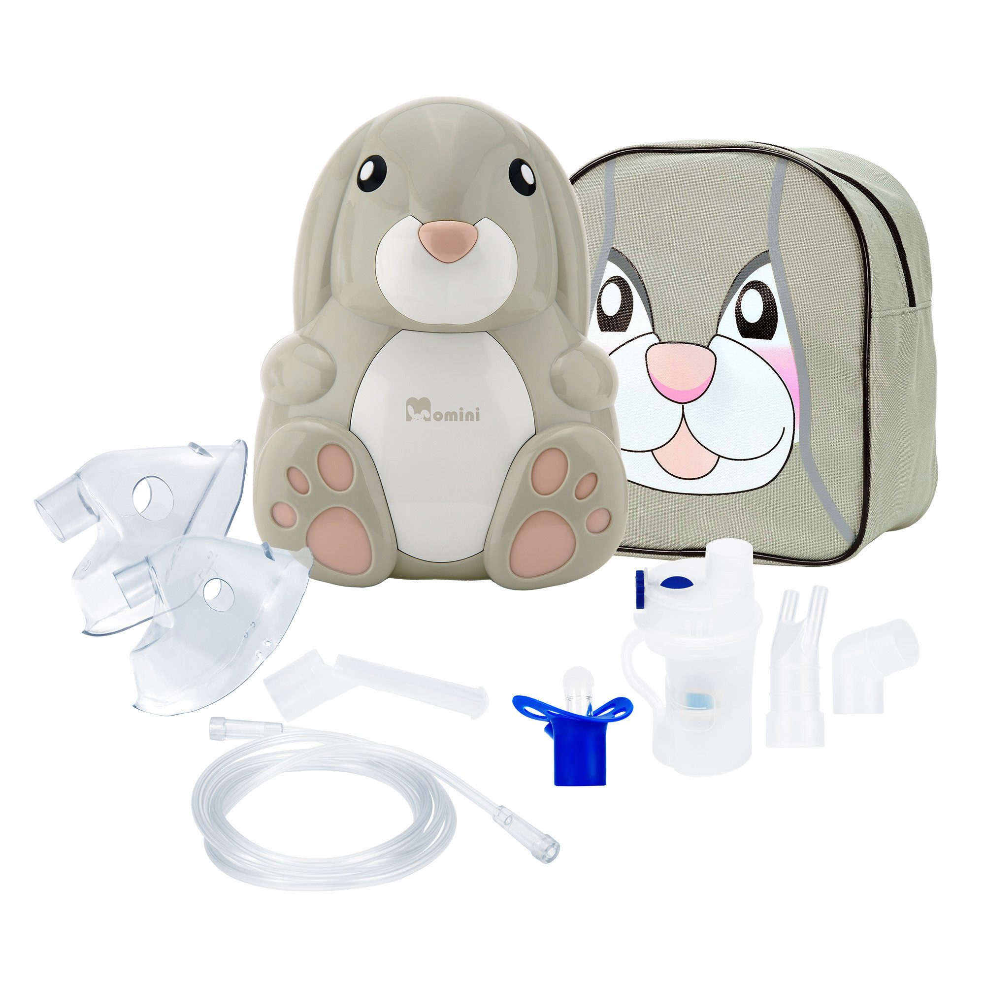 MOMINI Inhalator MOMINI NebuBunny Kompressor-Kolben-Vernebler